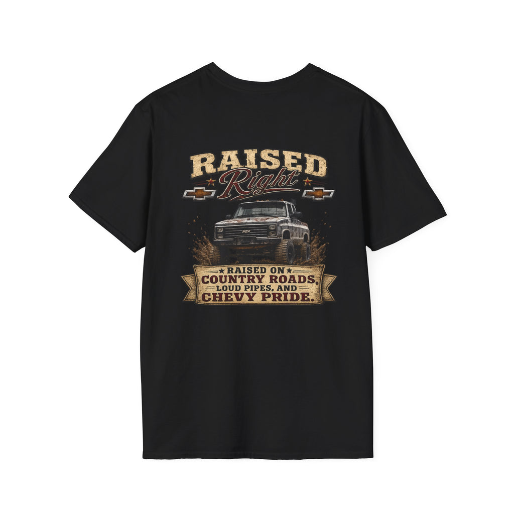 Raised Right - Chevrolet K30 Vintage Badge T-Shirt