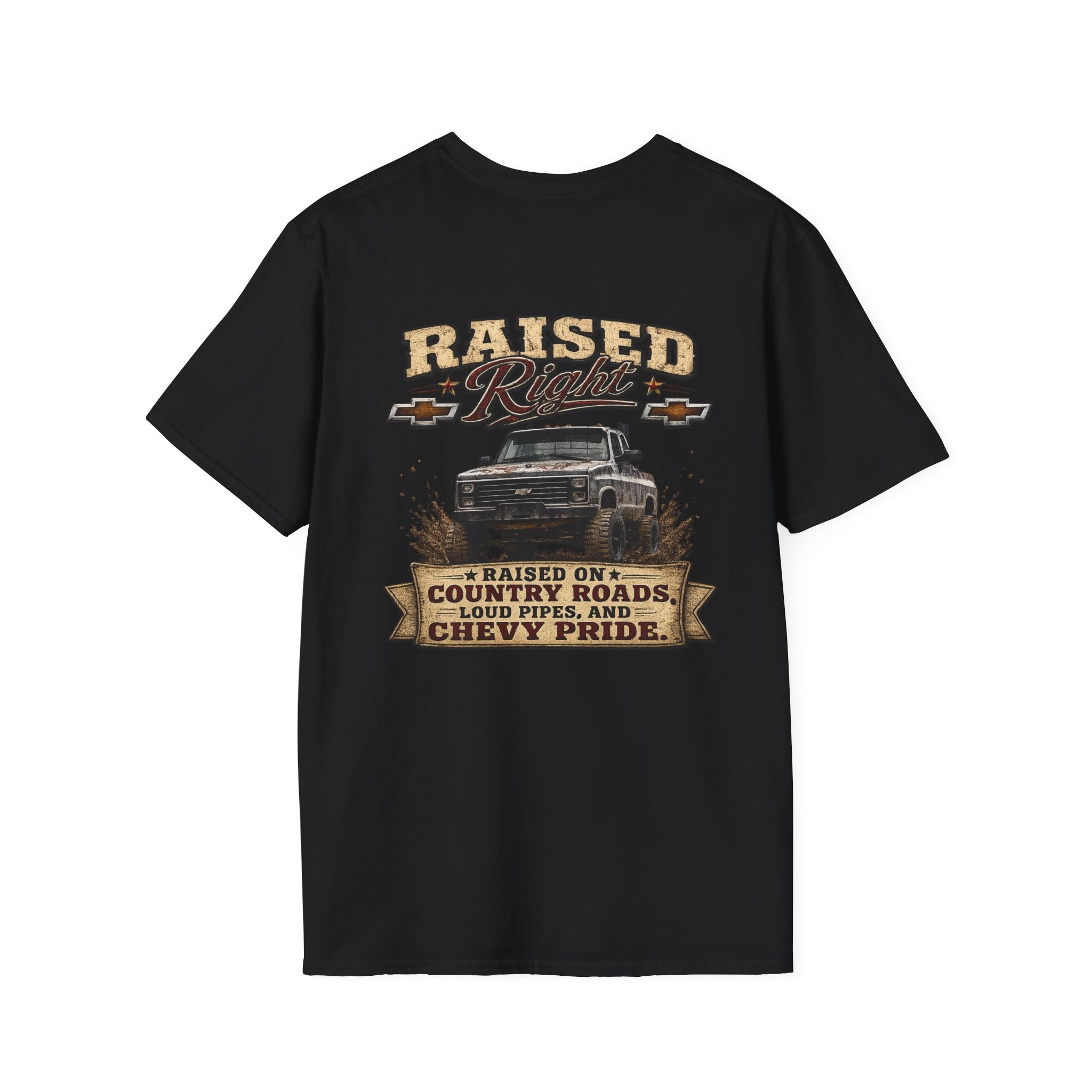 Raised Right - Chevrolet K30 Vintage Badge T-Shirt