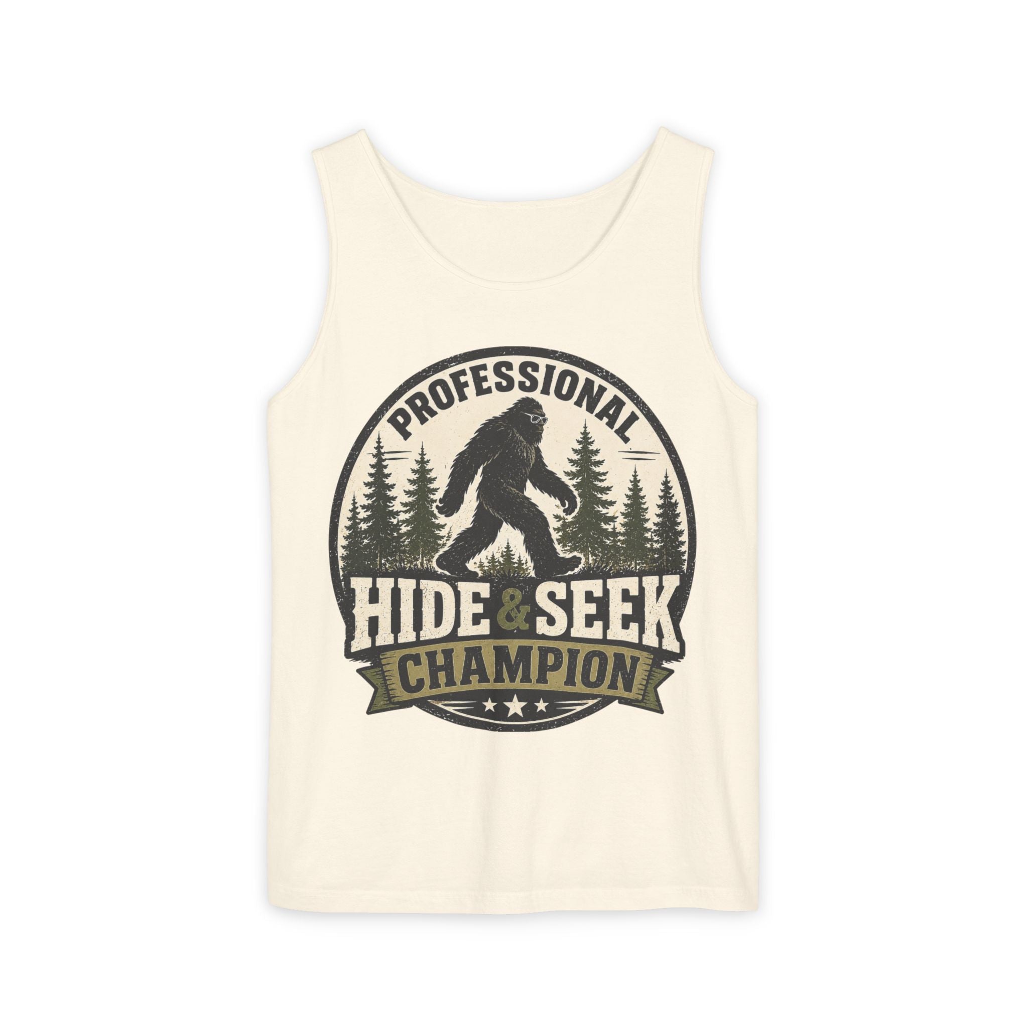 Professional Hide & Seek Champion Tank Top