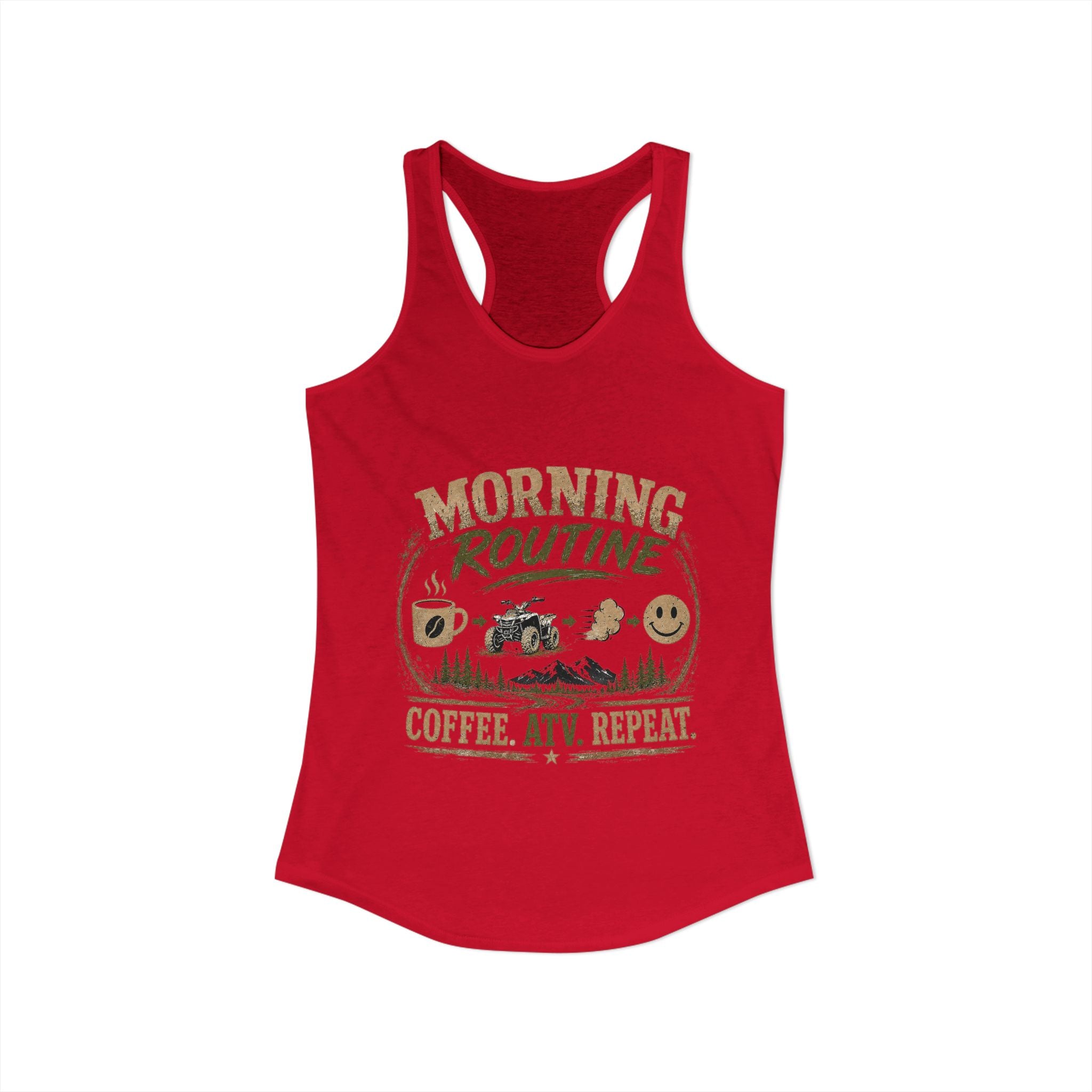 Morning Routine Women's Ideal Racerback Tank