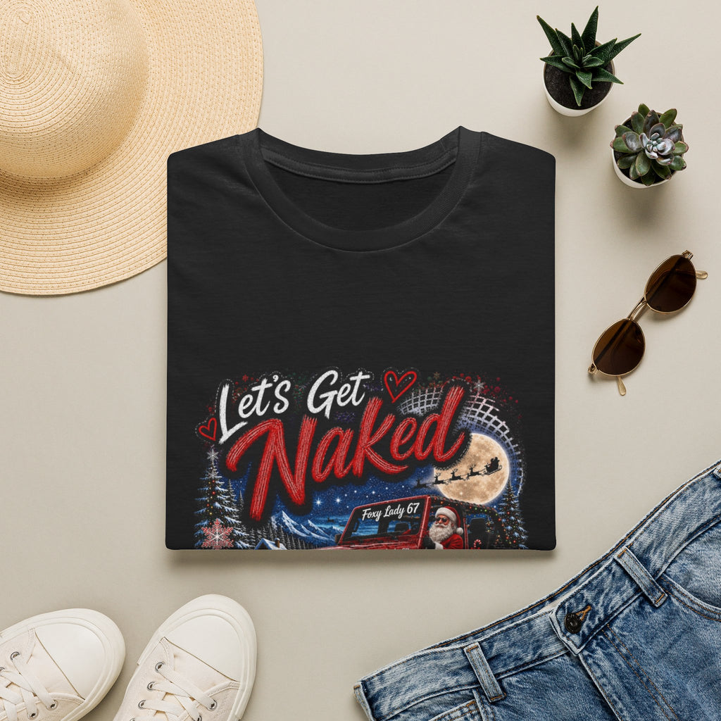 Let's Get Naked Jeep T-Shirt — Funny Off-Road Camping Tee