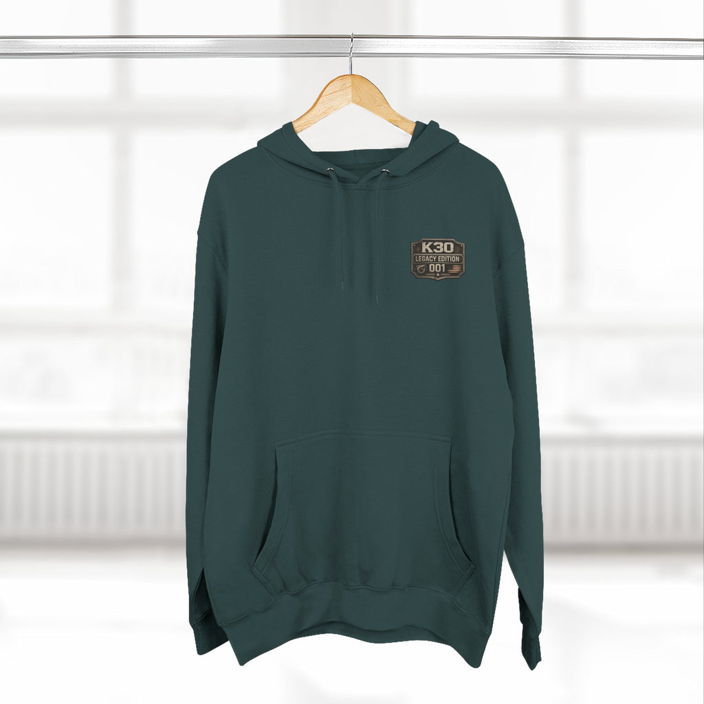 Built Not Bought Hoodie — Vintage Truck Mechanics Sweatshirt