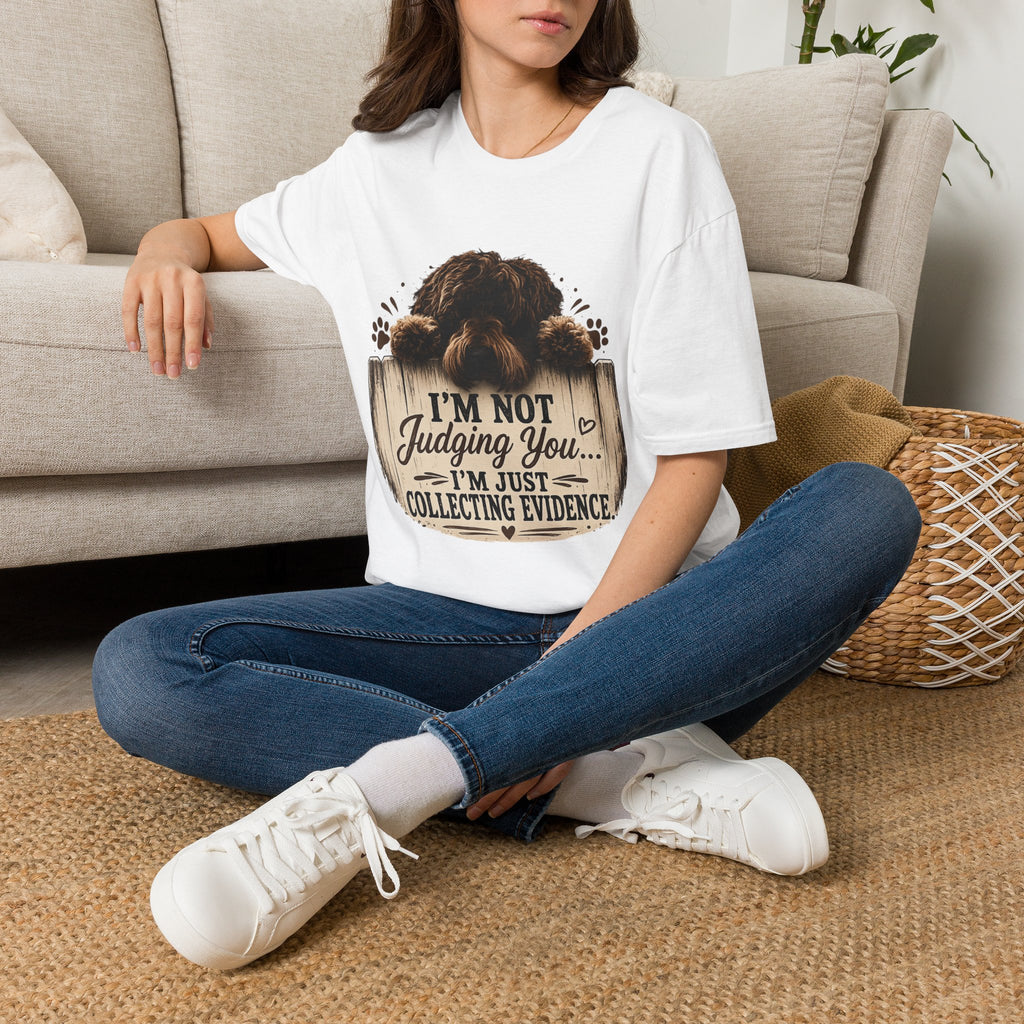 'I'm Not Judging You I'm Just Collecting Evidence' Unisex Softstyle T-Shirt