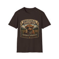 Socially Awkward Highland Cow - Unisex Softstyle T-Shirt