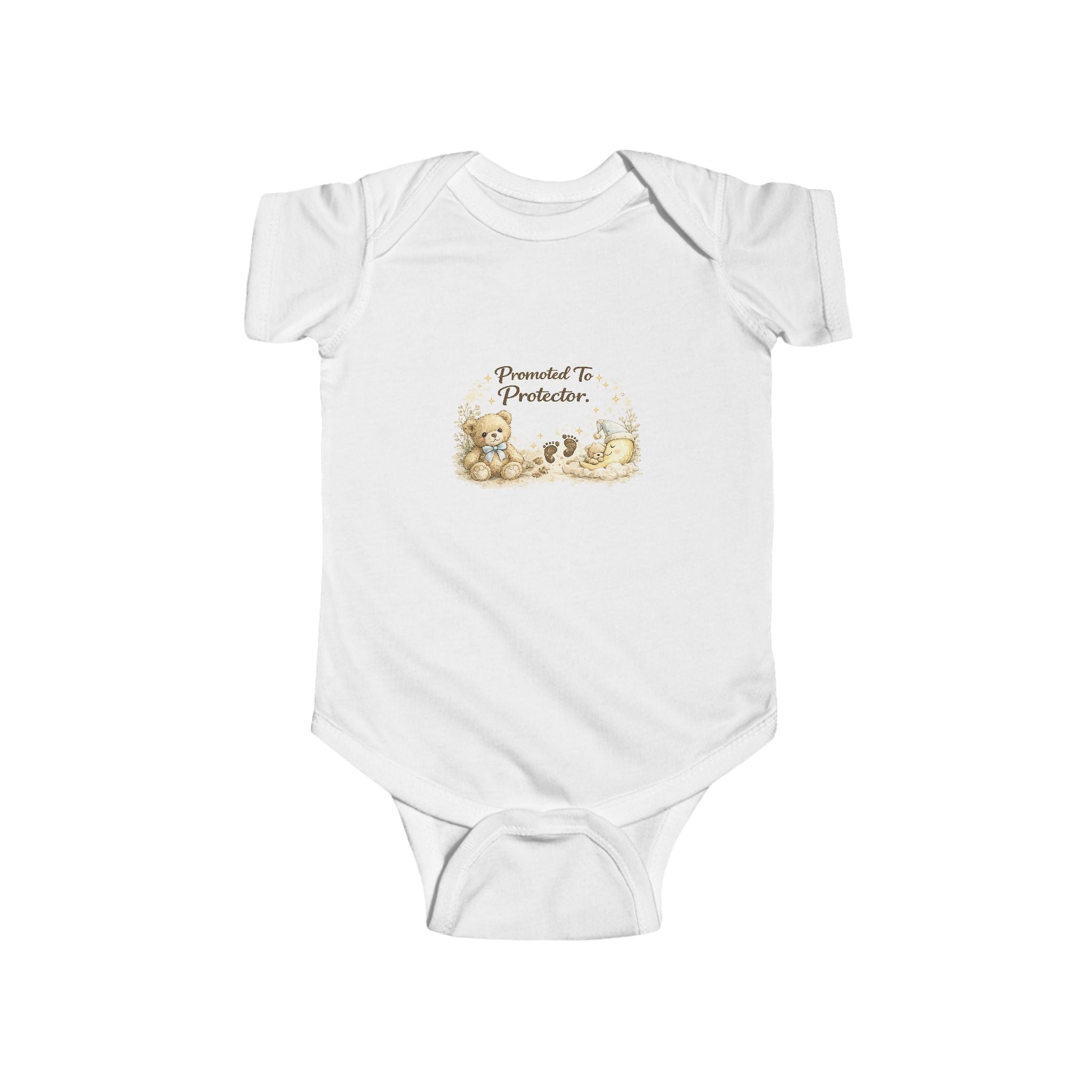Promoted to Protector Infant Fine Jersey Bodysuit