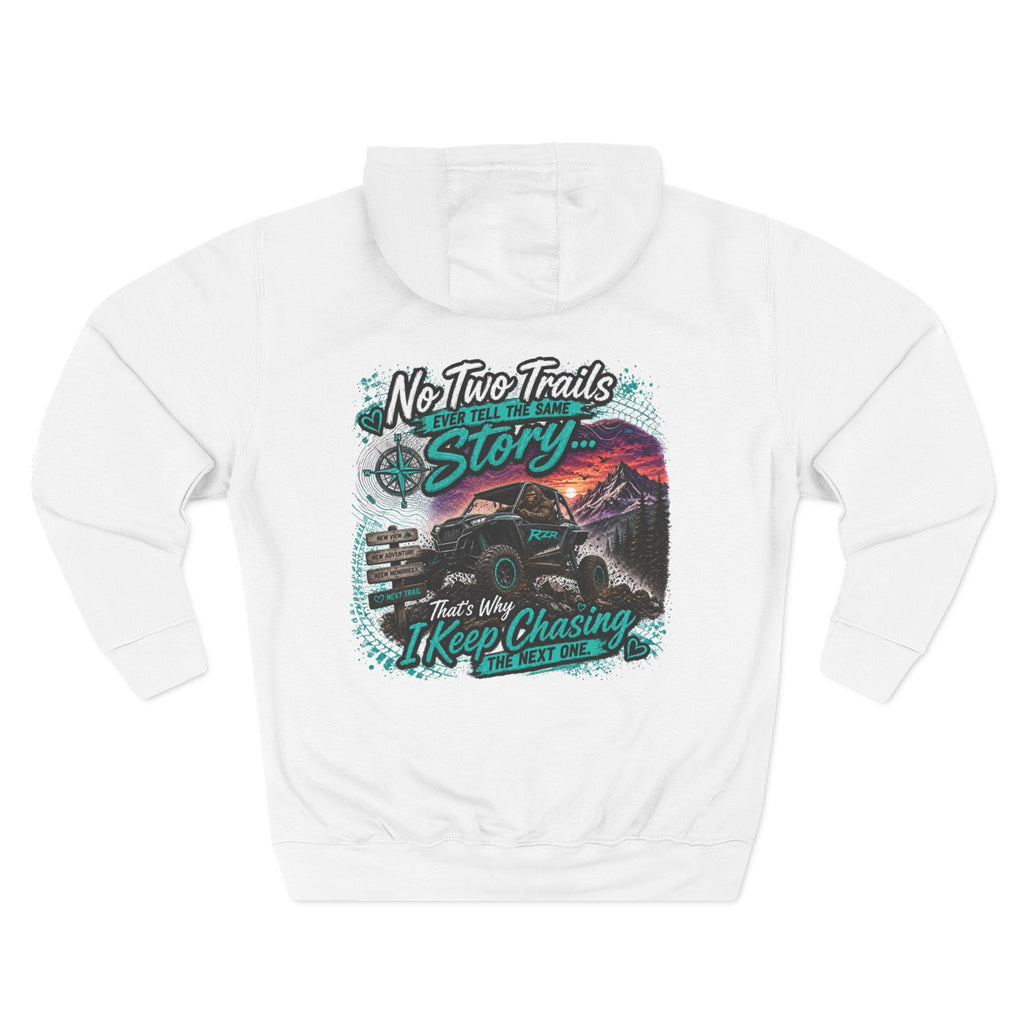 "No Two Trails Tell the Same Story" Adventure Graphic Pullover - Off-Road Hoodie
