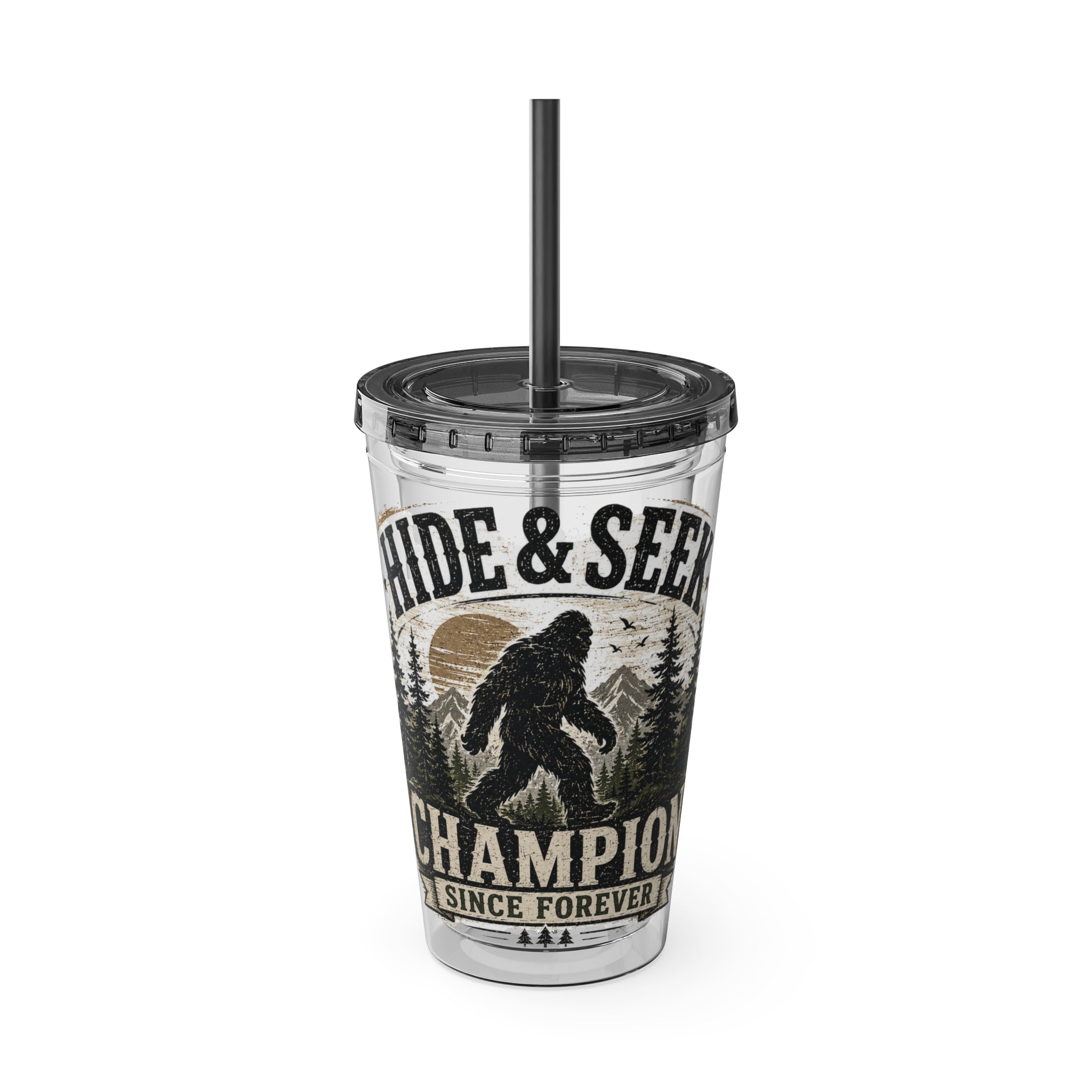 Hide & Seek Champion Since Forever Sunsplash Tumbler with Straw, 16oz