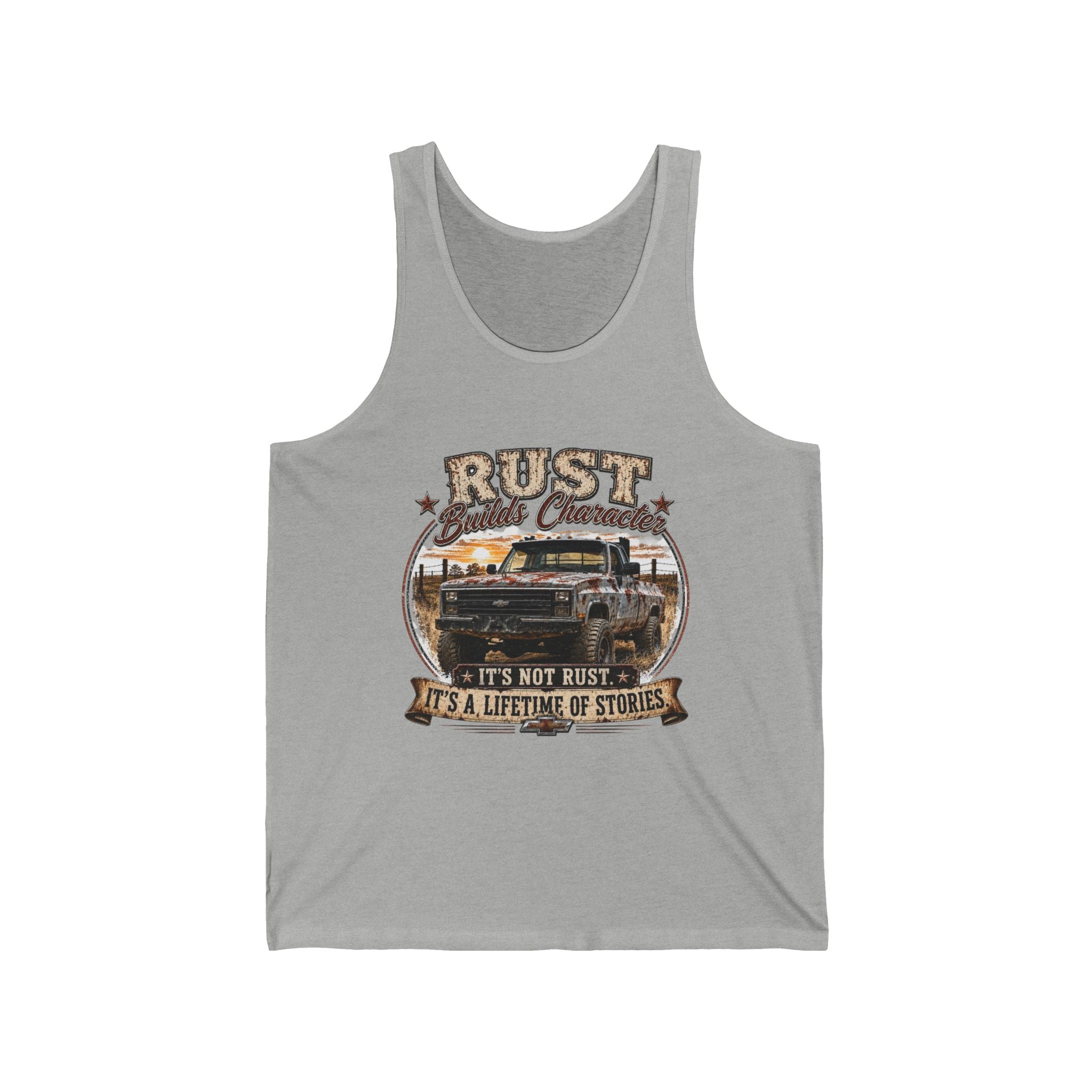 Rust Builds Character Jersey Tank