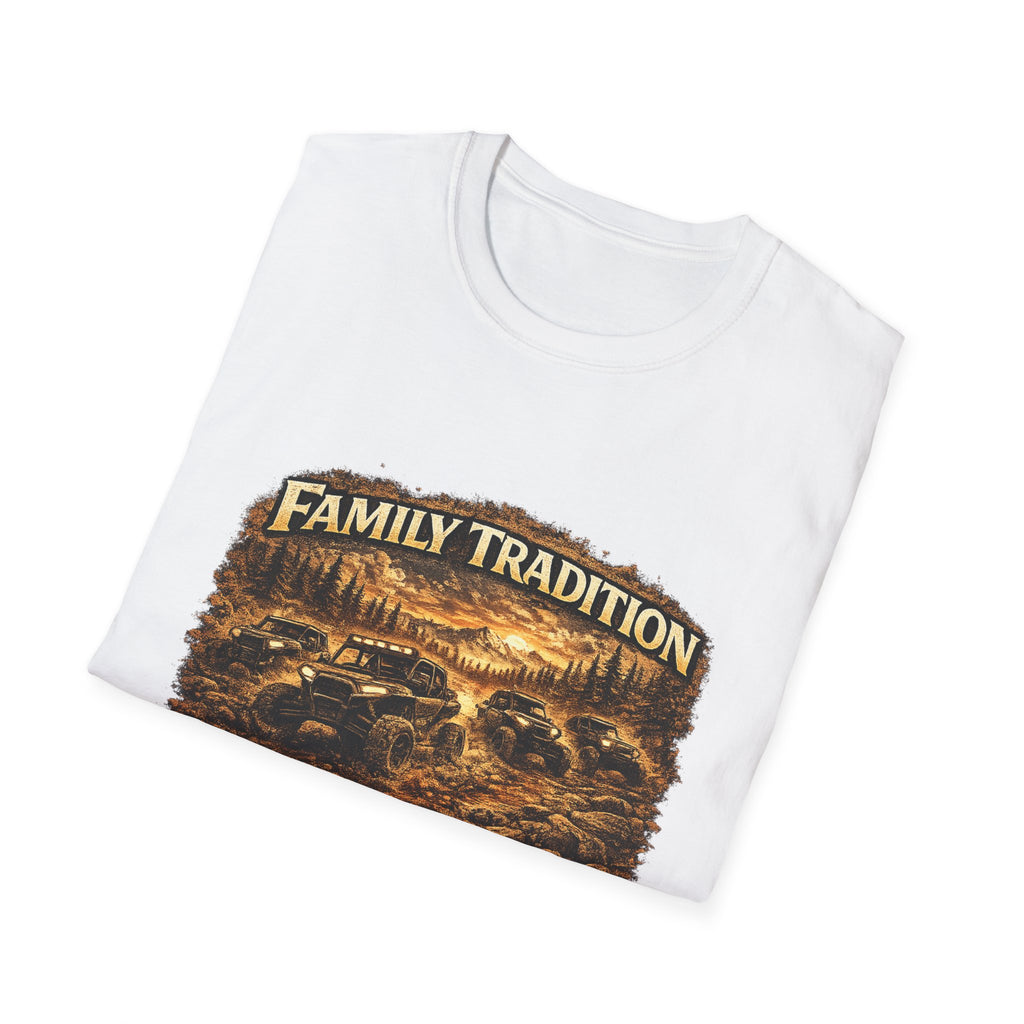 "Family Tradition" Off-Road Truck Vintage Graphic — T-Shirt