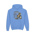 Chase the Dream Ride with Courage Youth Heavy Blend Hooded Sweatshirt