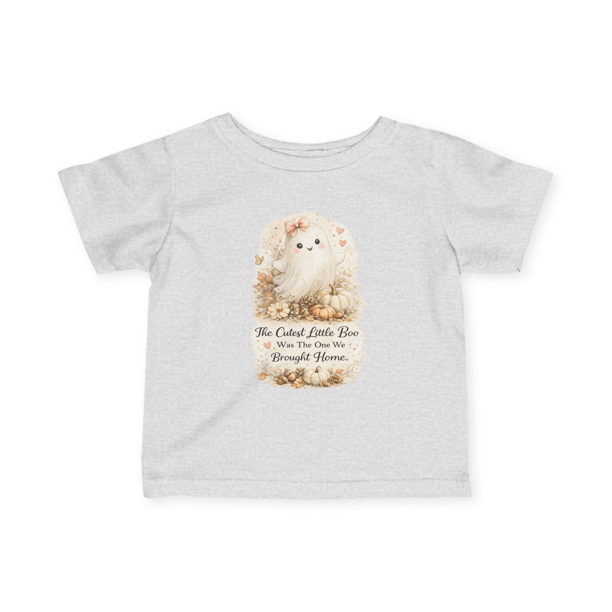 Cute Fluffy Puppy "The Cutest Little Poo Was The One We Brought Home" Baby Shirt — Infant Tee
