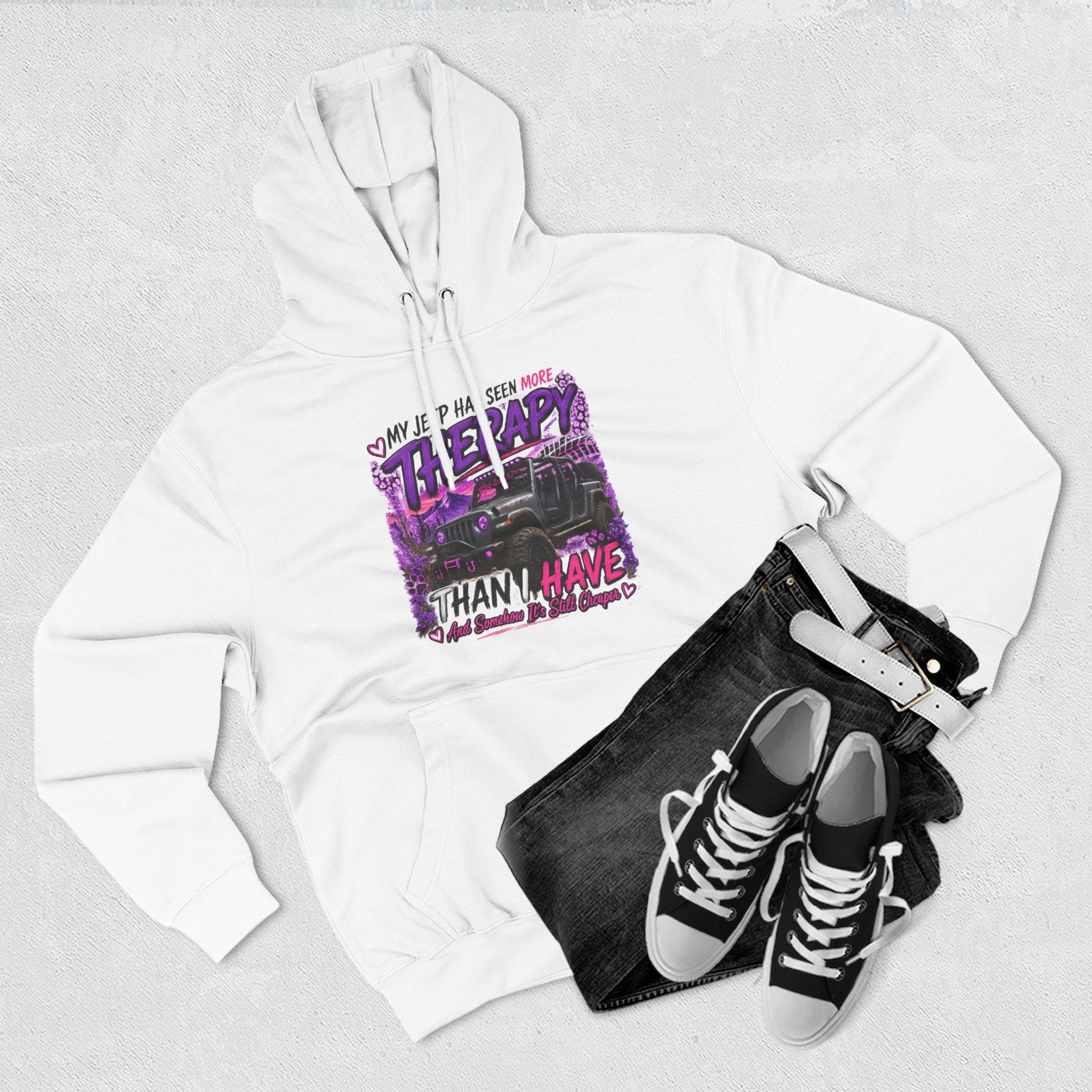 Jeep Lover Hoodie – Vintage Off-Road Truck Graphic Pullover (They Had Seen Better Days)