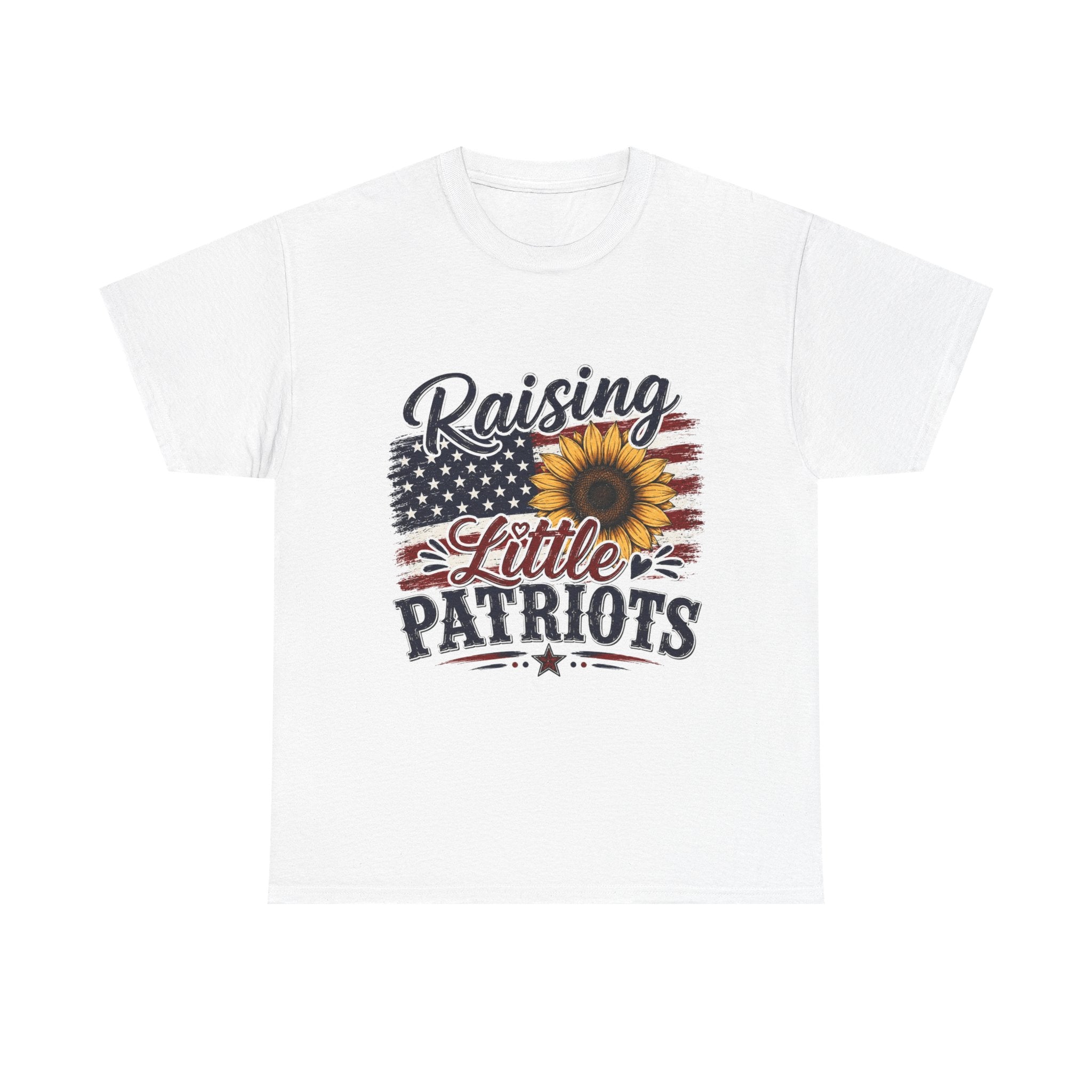 Raising Little Patriots 4th of July Tee — Patriotic Independence Day Tee