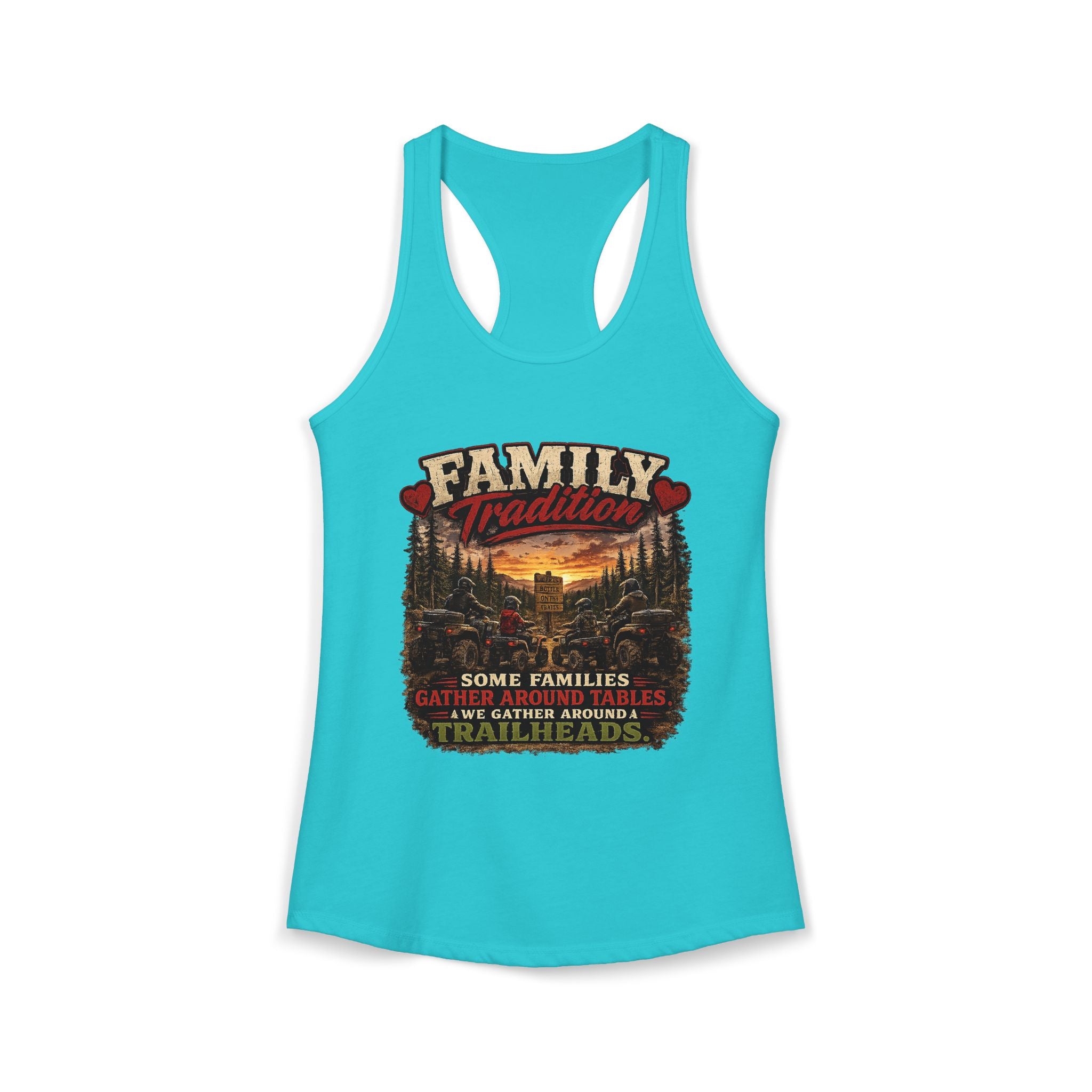 Family Tradition Women's Ideal Racerback Tank