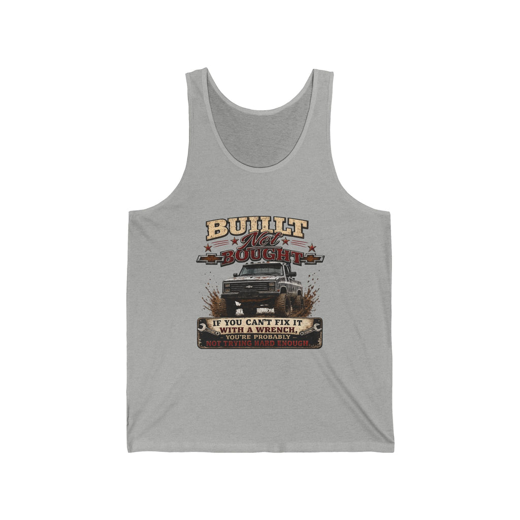 Built Tough Truck Tank Top – "If You Can't Fix It with a Wrench..."