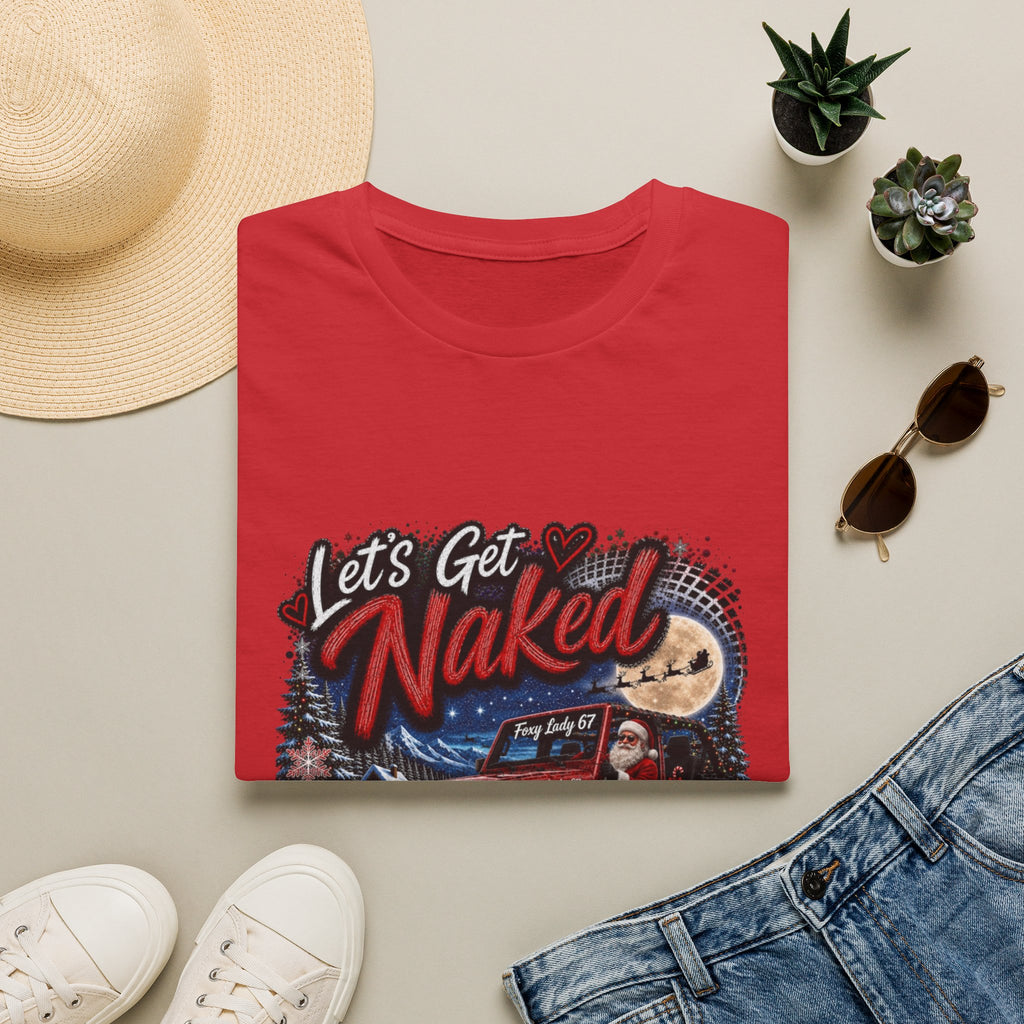Let's Get Naked Jeep T-Shirt — Funny Off-Road Camping Tee