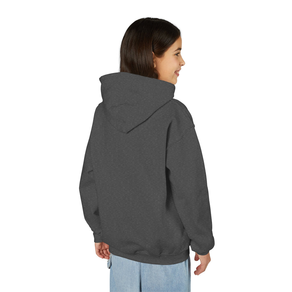 "Smile First, Plan Later" Rainbow Chaos Quote Pullover - Youth Hoodie -