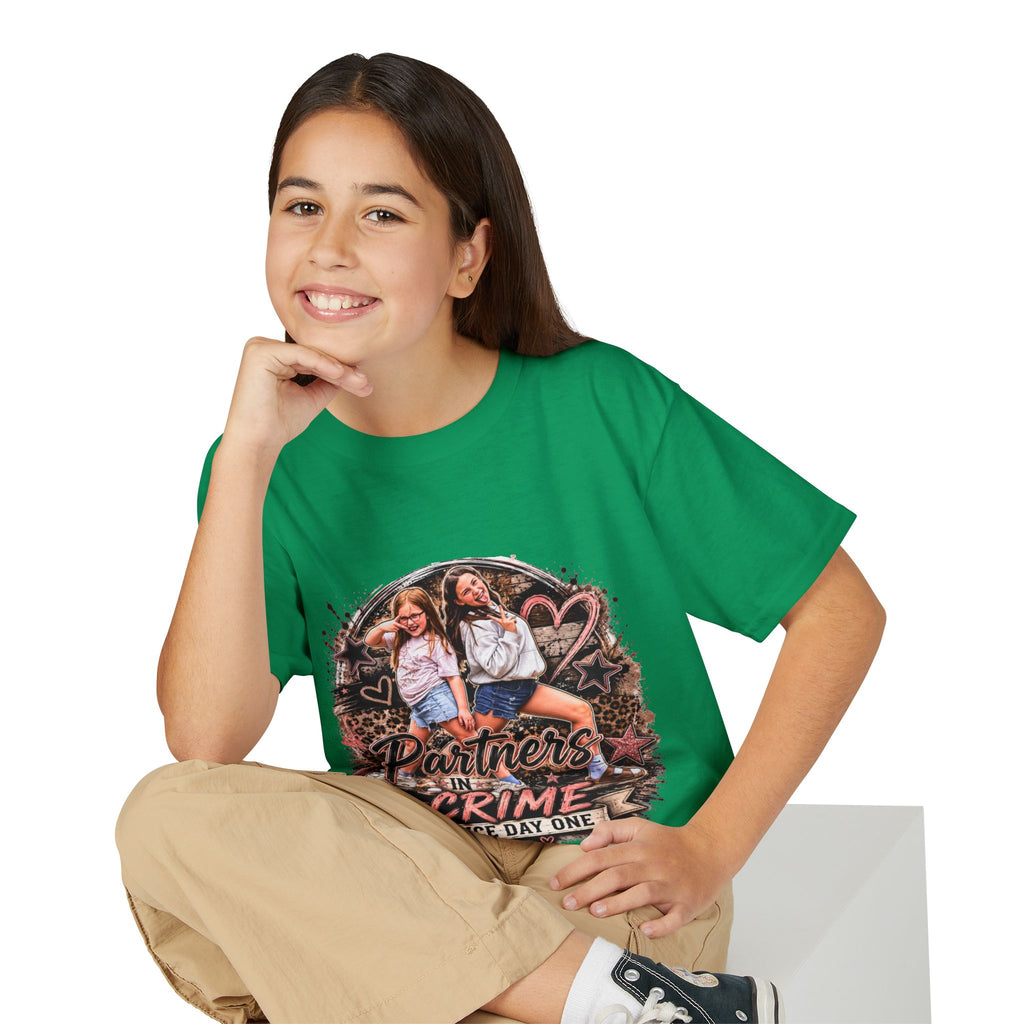 "Partners in Crime Since Day One" Best Friend Tee – Youth T-Shirt