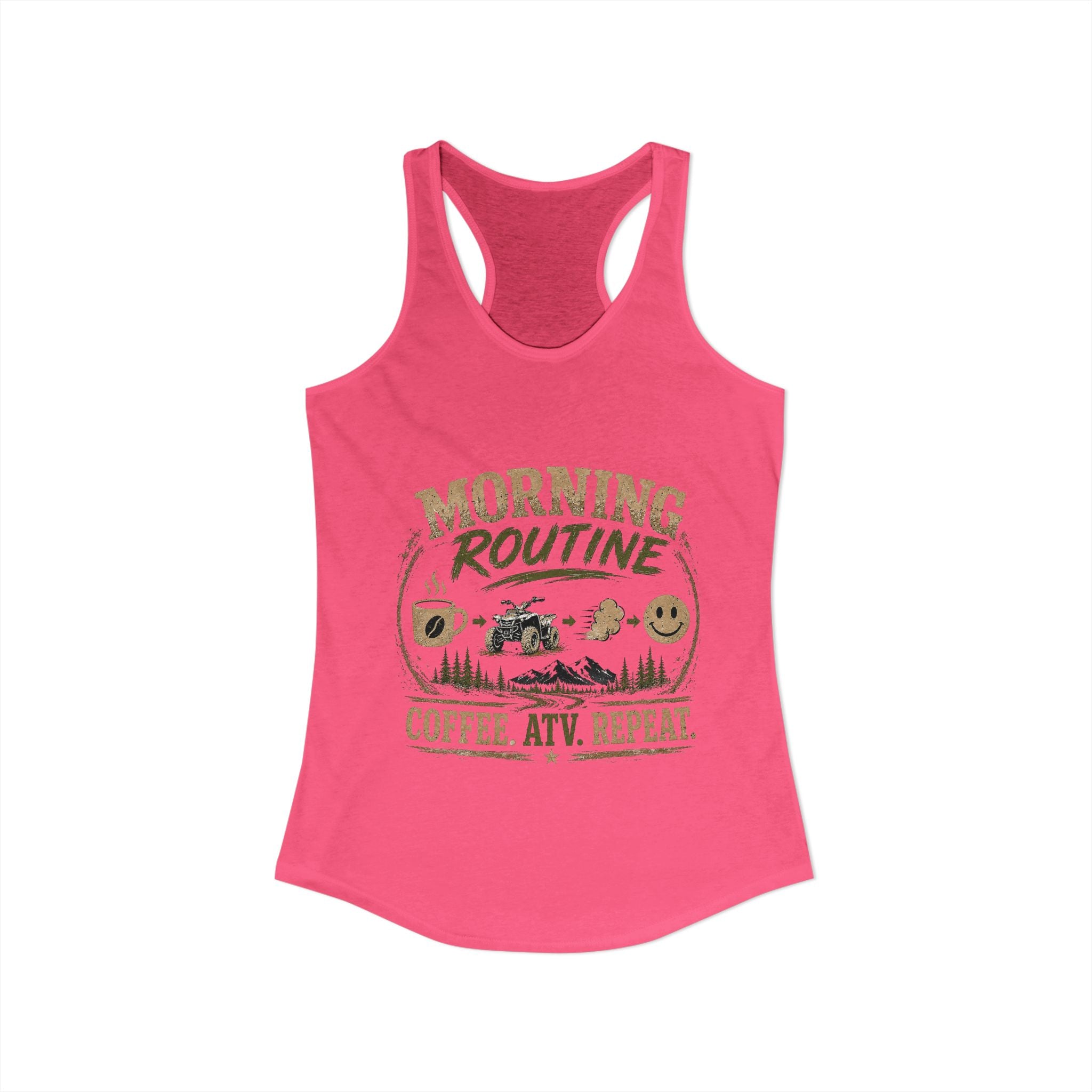 Morning Routine Women's Ideal Racerback Tank