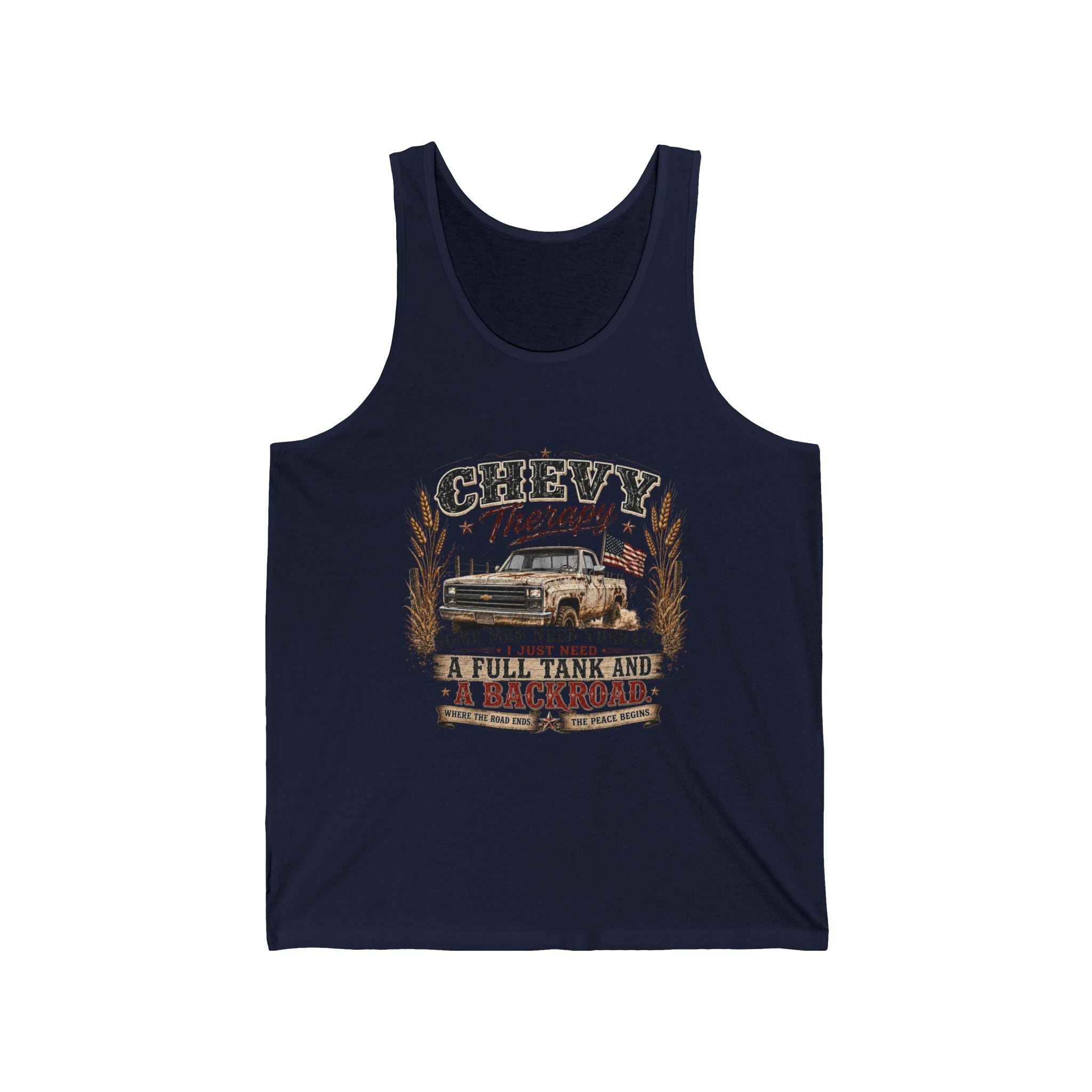 Chevy Therapy Jersey Tank