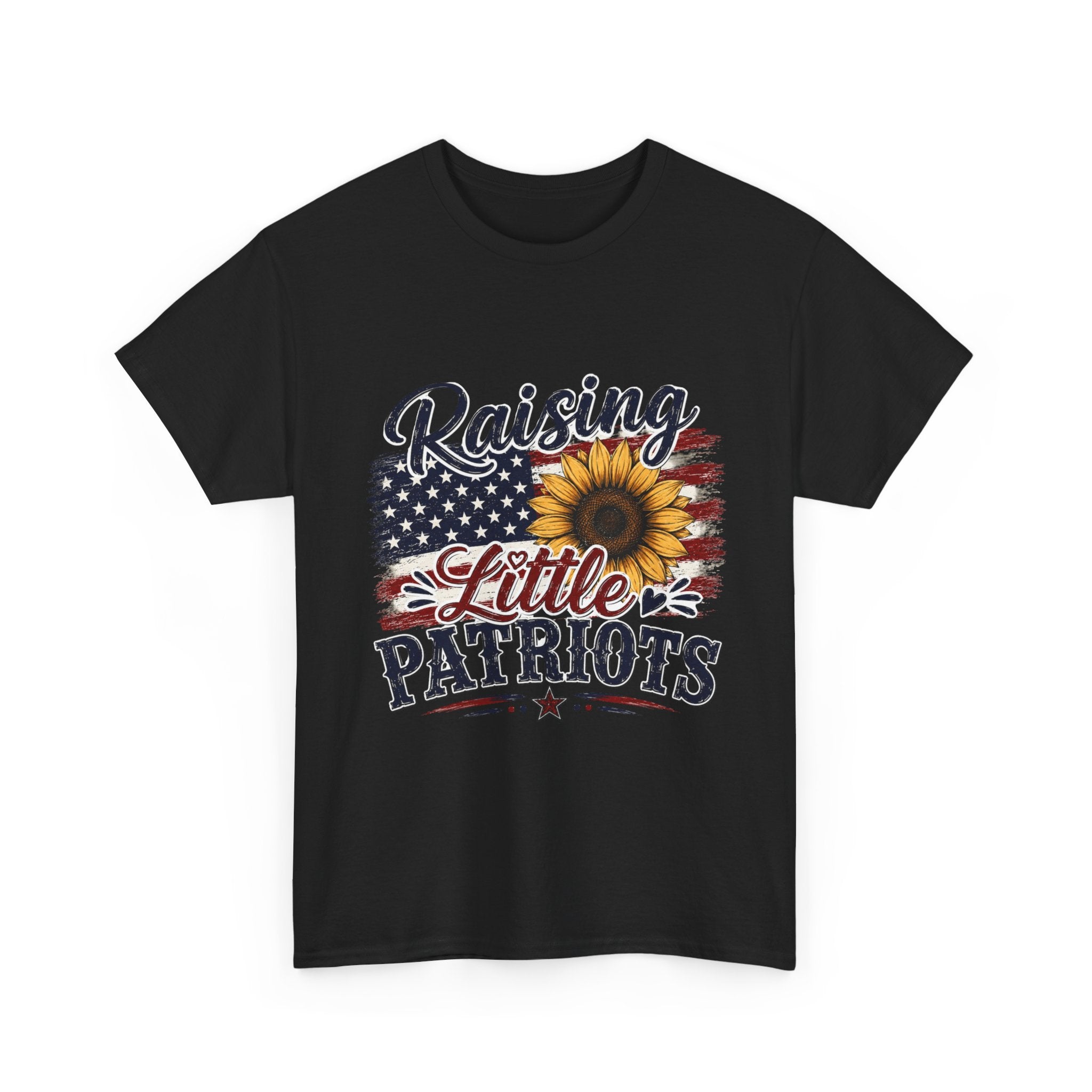 Raising Little Patriots 4th of July Tee — Patriotic Independence Day Tee