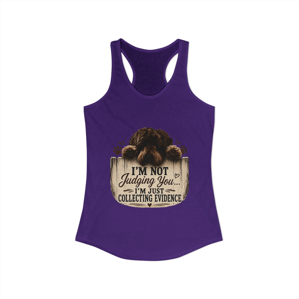 I'm Not Judging Women's Ideal Racerback Tank