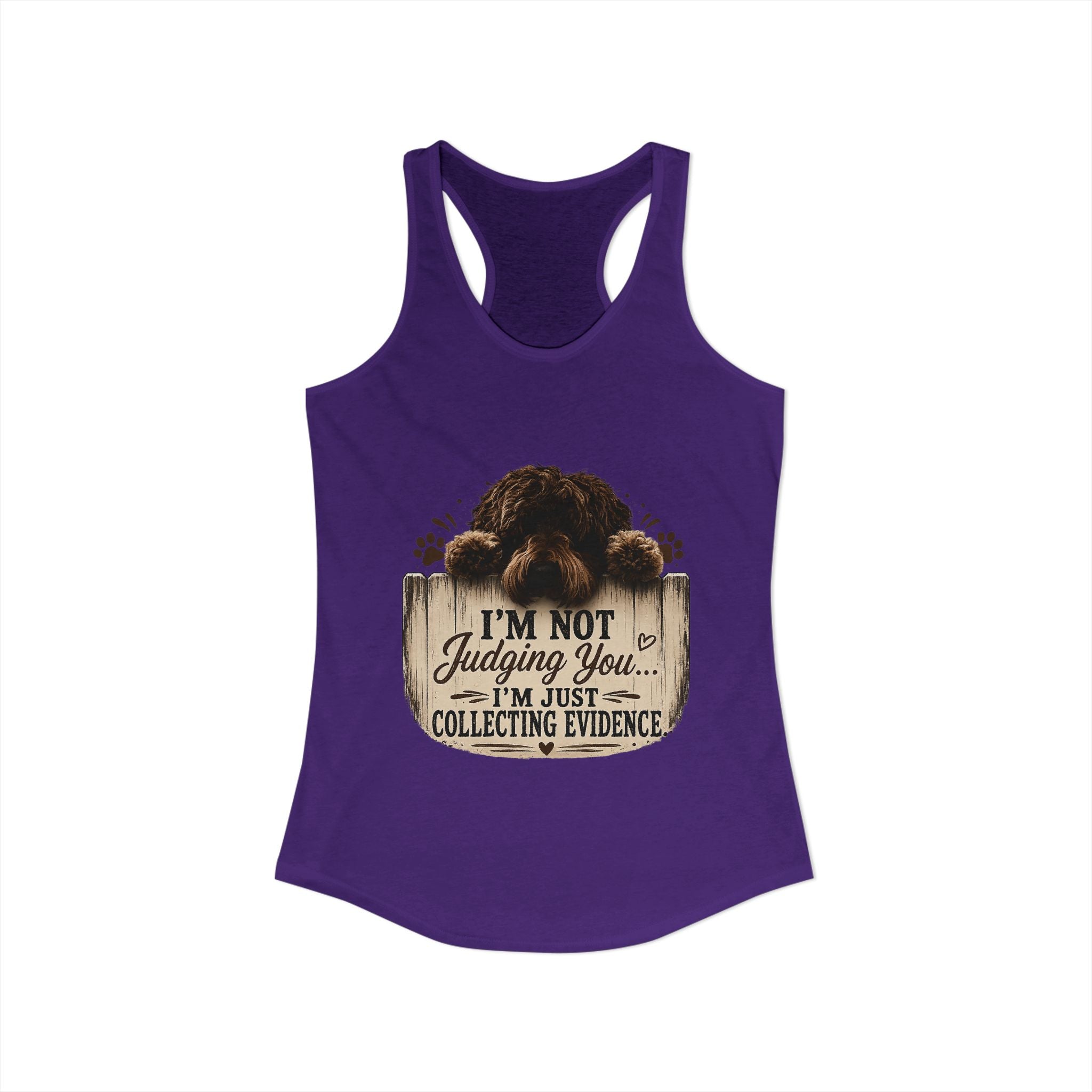 I'm Not Judging Women's Ideal Racerback Tank