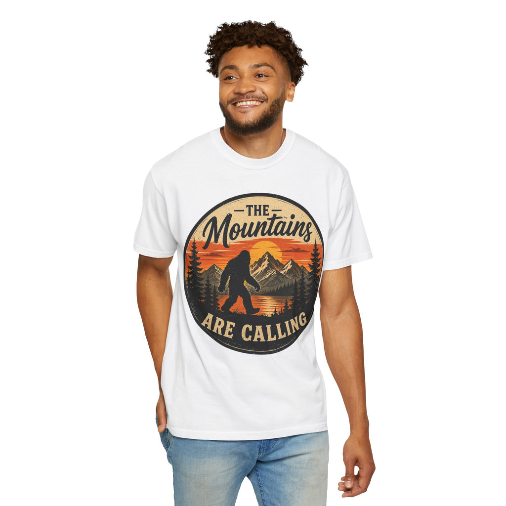 The Mountains Are Calling T‑Shirt — Outdoor Adventure Graphic Tee