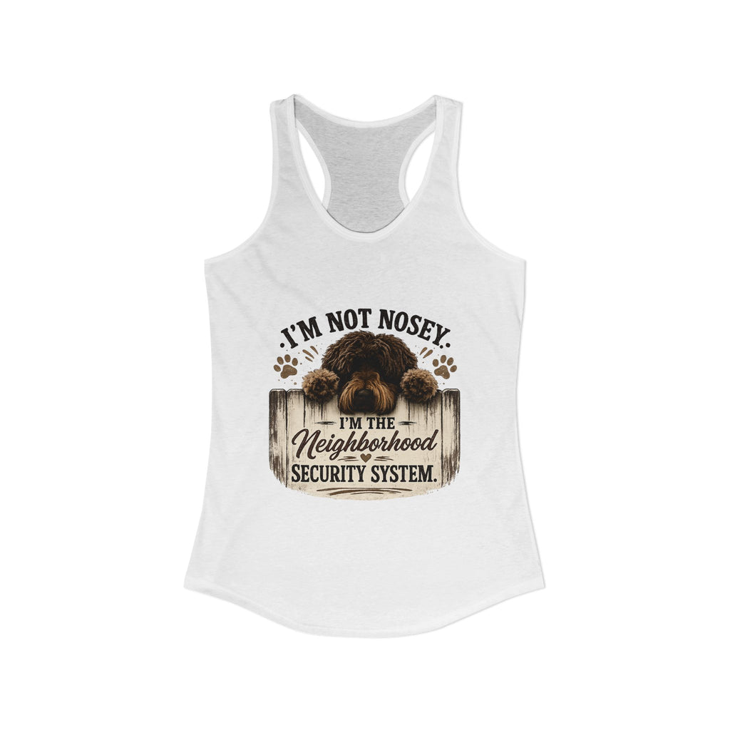 I'm Not Nosey Women's Ideal Racerback Tank