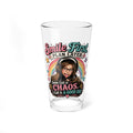 "Smile First, Plan Later" 16oz Retro Rainbow Cocktail Glass — Mixing Glass