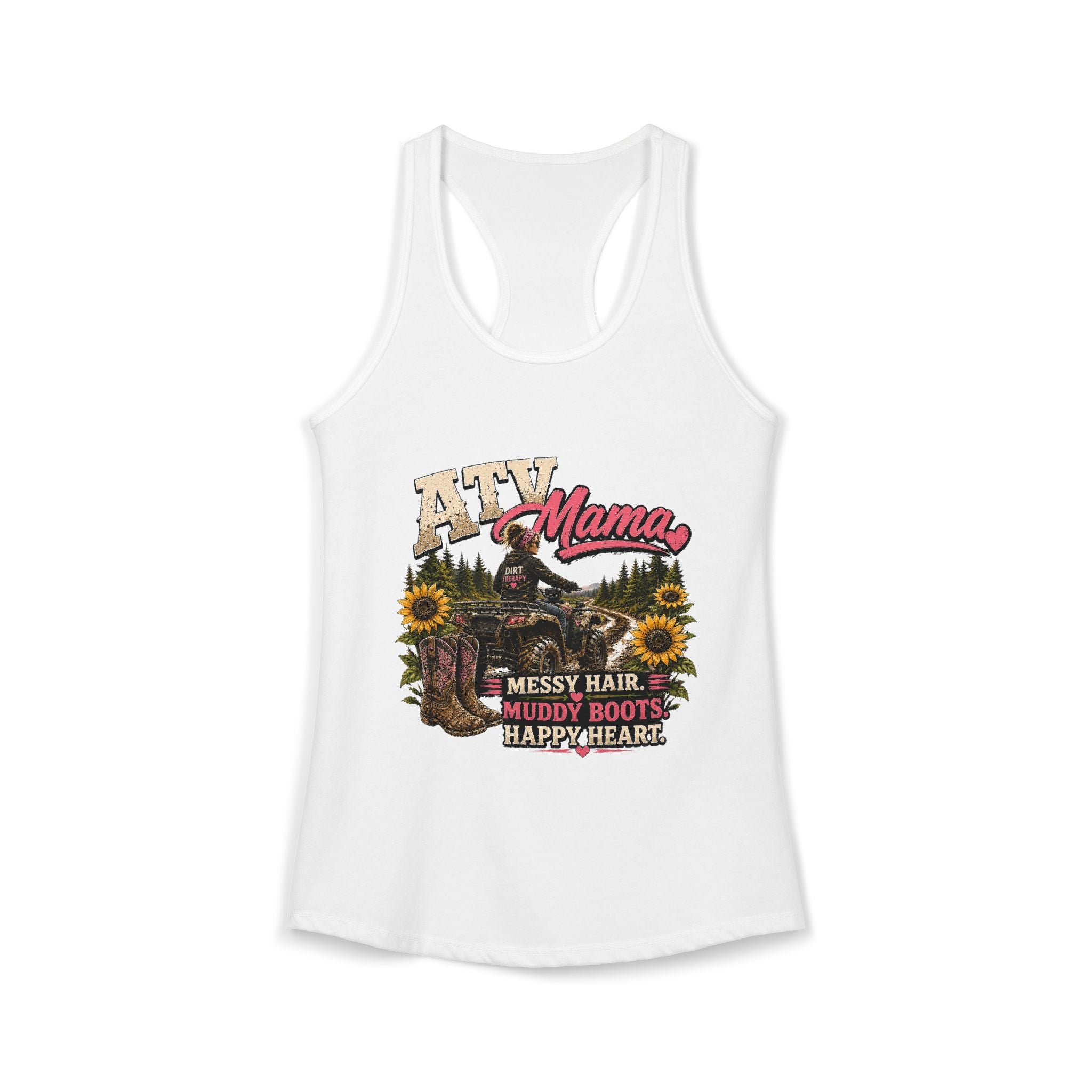 ATV Mama Women's Ideal Racerback Tank