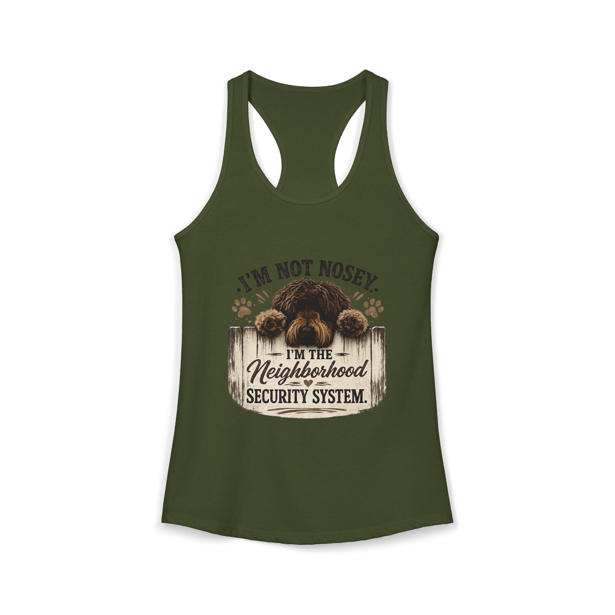 I'm Not Nosey Women's Ideal Racerback Tank
