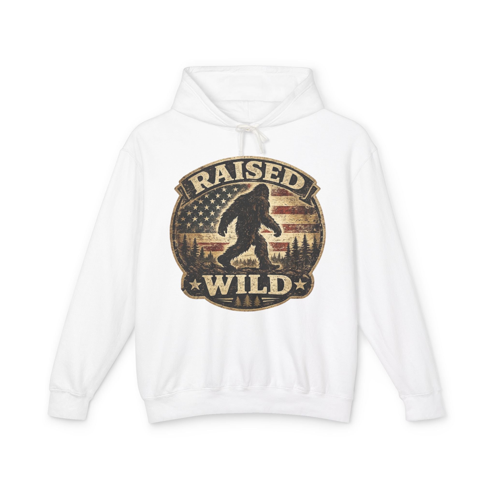 Raised Whild Bigfoot Hooded Sweatshirt