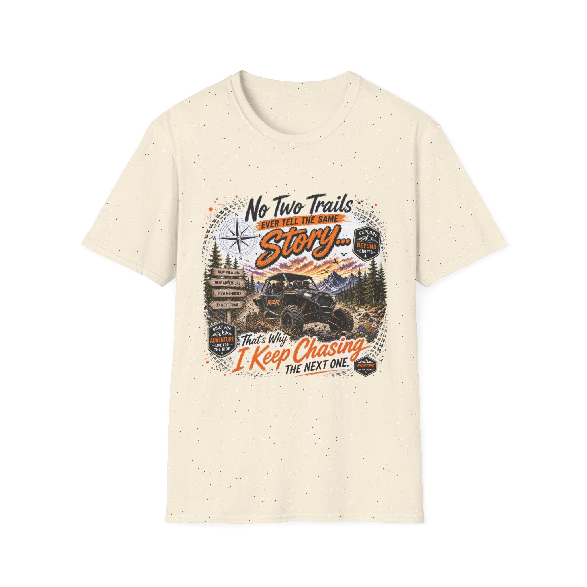 No Two Trails Tell The Same Story Off-Road Adventure T-Shirt
