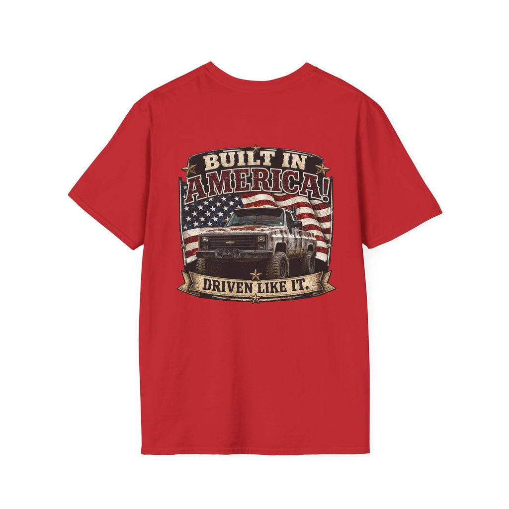 Built In America - Chevrolet K30 Vintage Patch T-Shirt