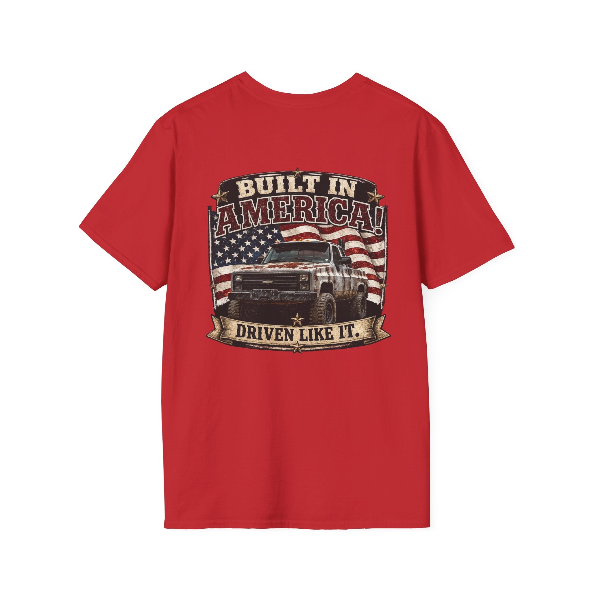 Built In America - Chevrolet K30 Vintage Patch T-Shirt
