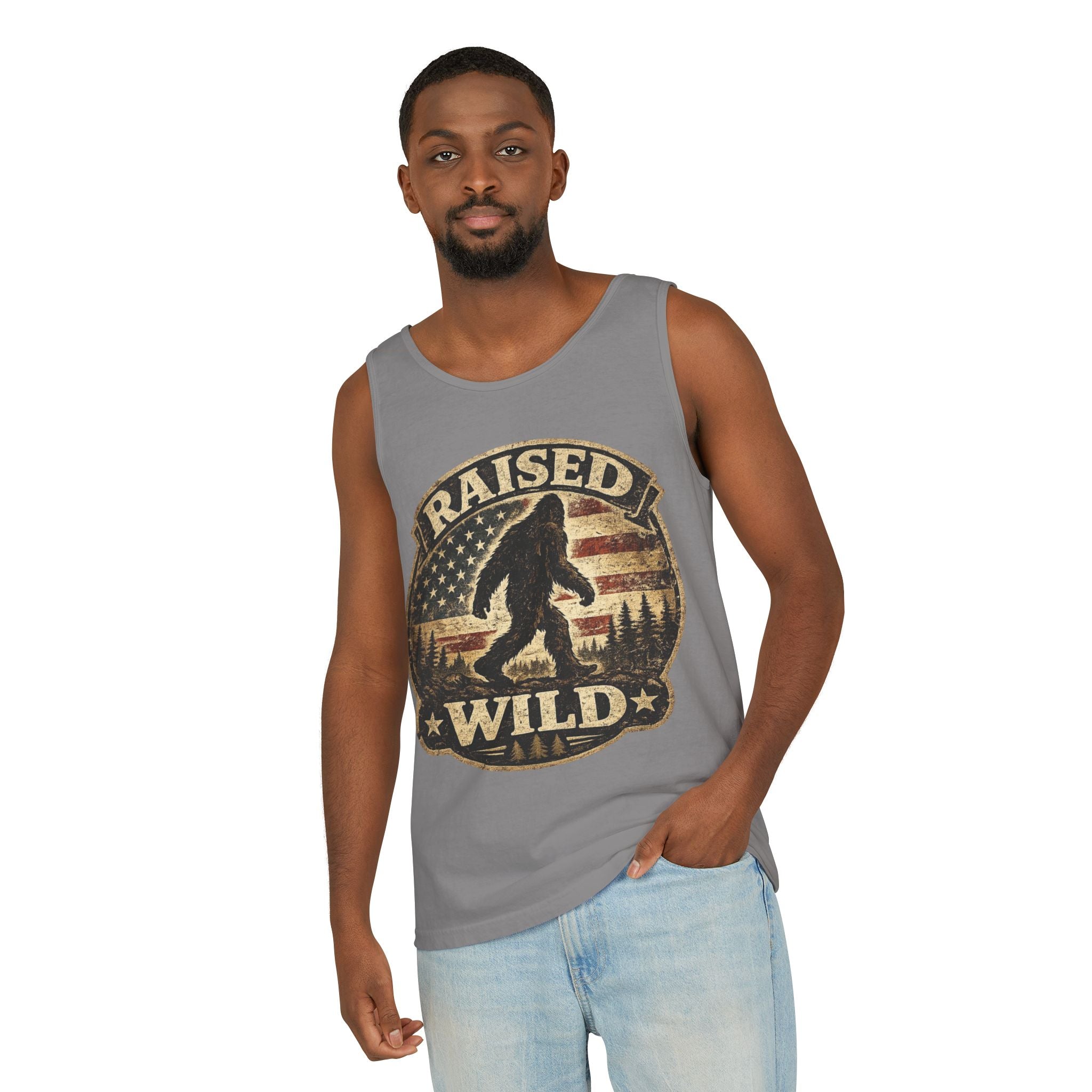 Raised Wild Bigfoot Tank Top