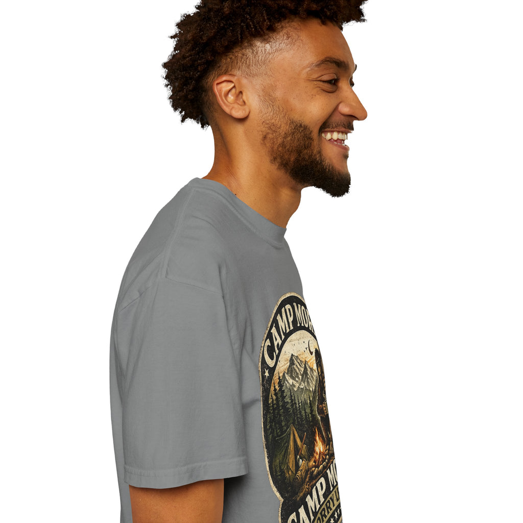 Camp More Worry Less Bigfoot T-shirt