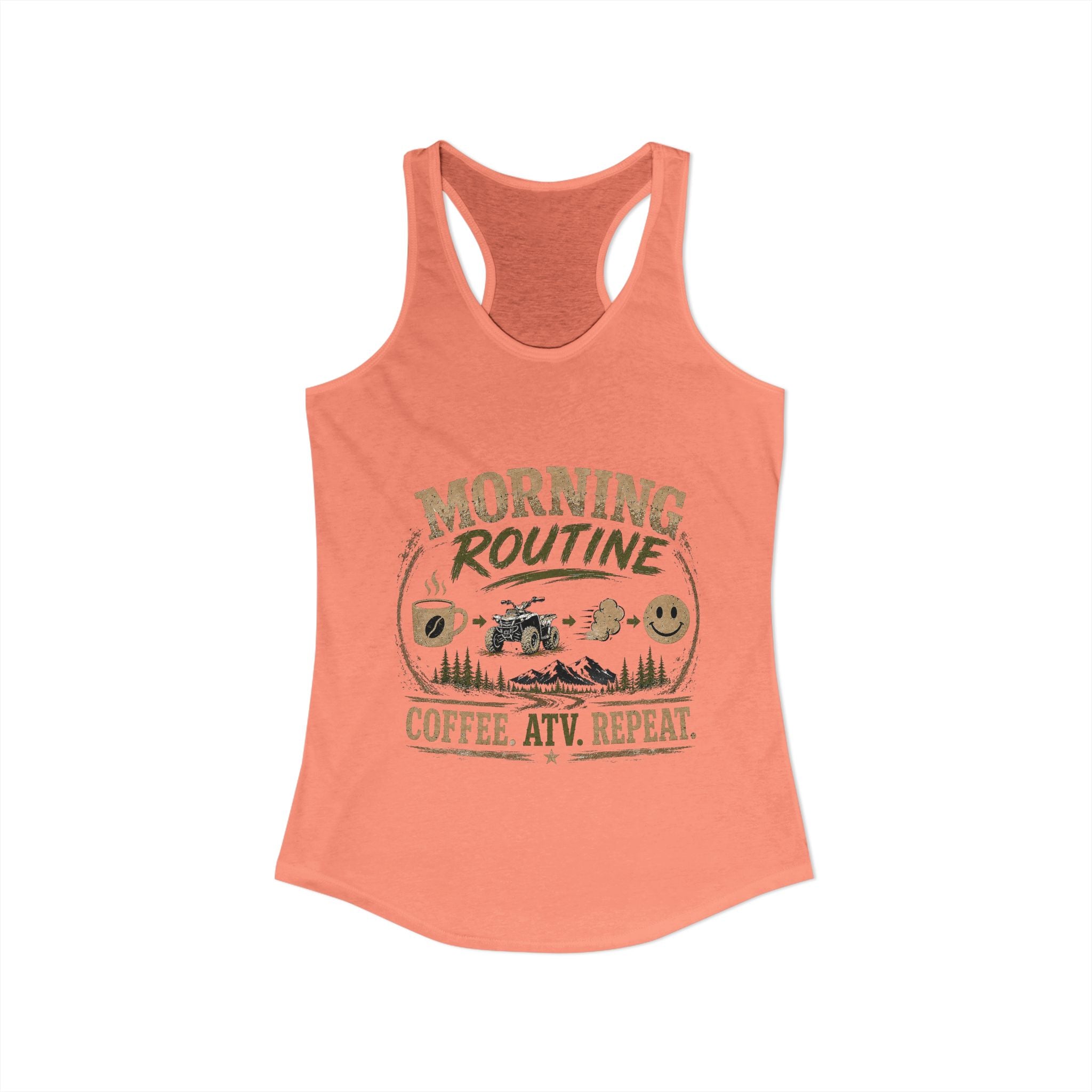 Morning Routine Women's Ideal Racerback Tank