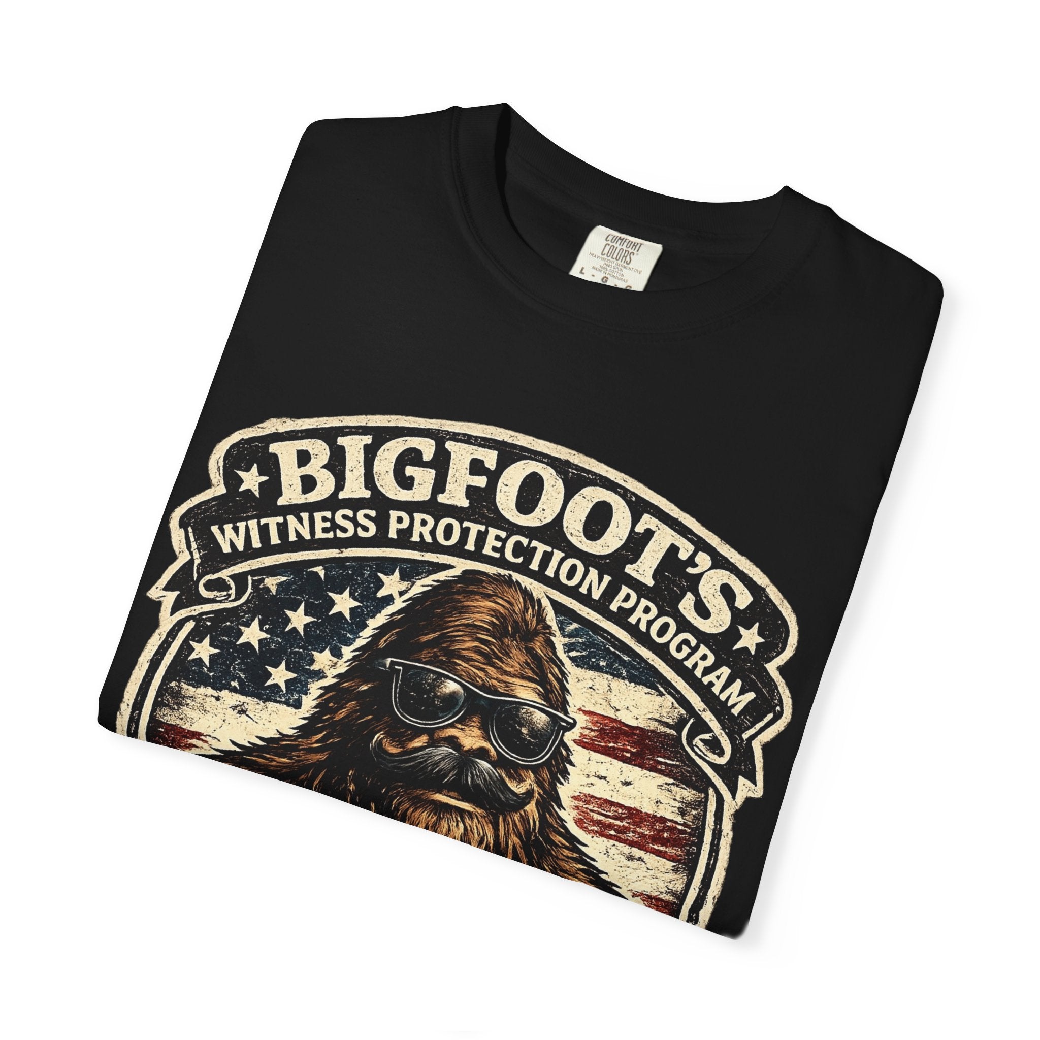 Bigfoot's Witness Protection Program T-shirt