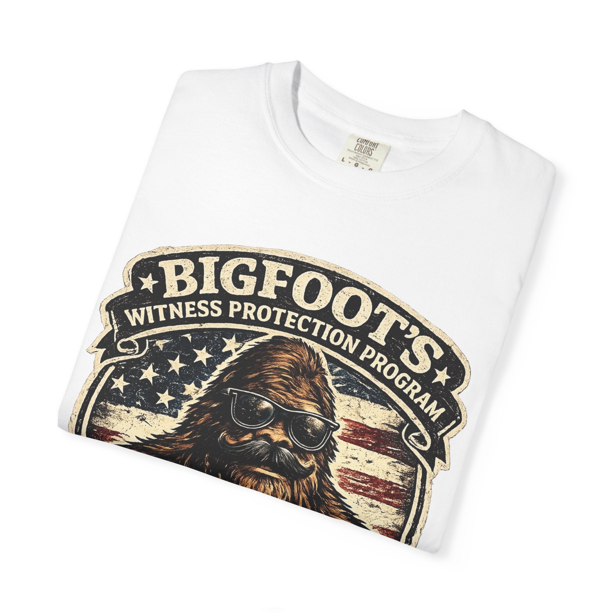 Bigfoot's Witness Protection Program T-shirt