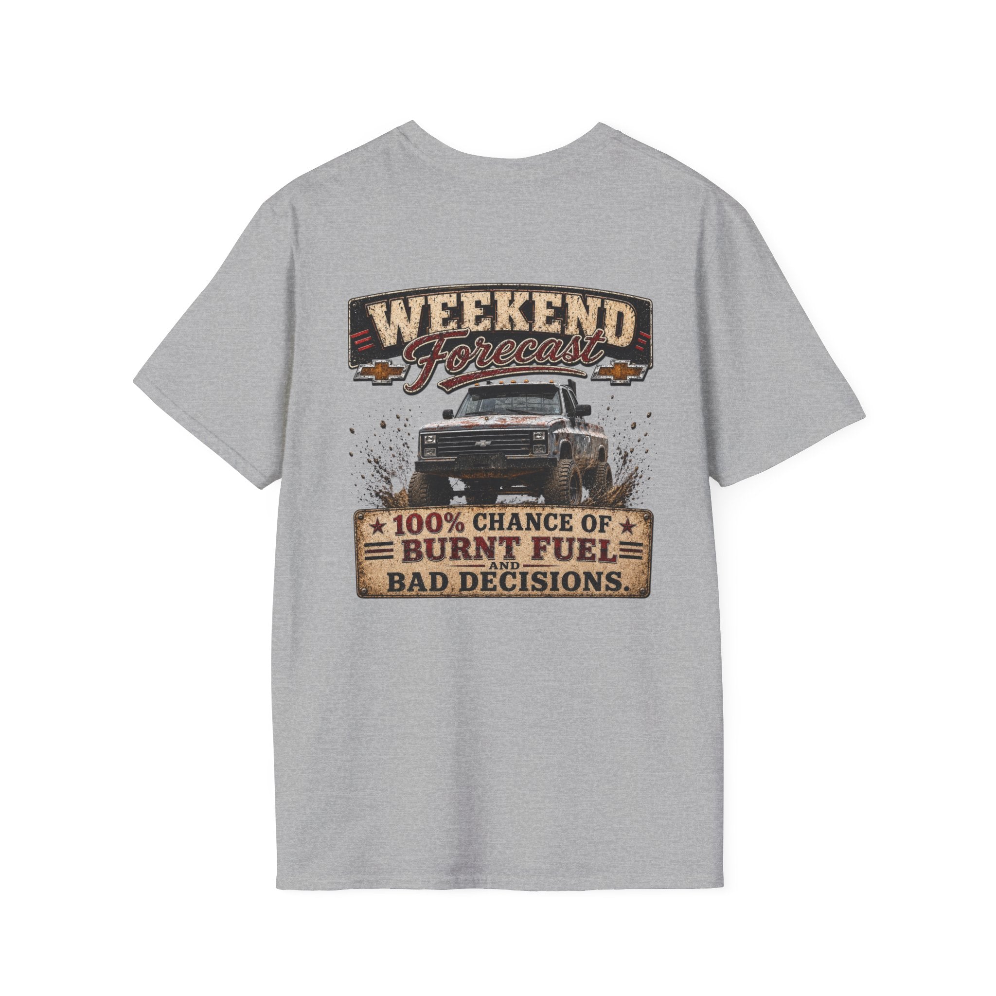 Weekend Forecast - Chevrolet K30 Vintage Badge T-Shirt