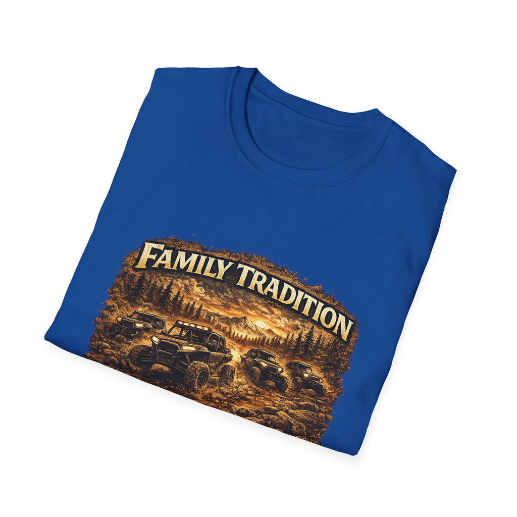 "Family Tradition" Off-Road Truck Vintage Graphic — T-Shirt