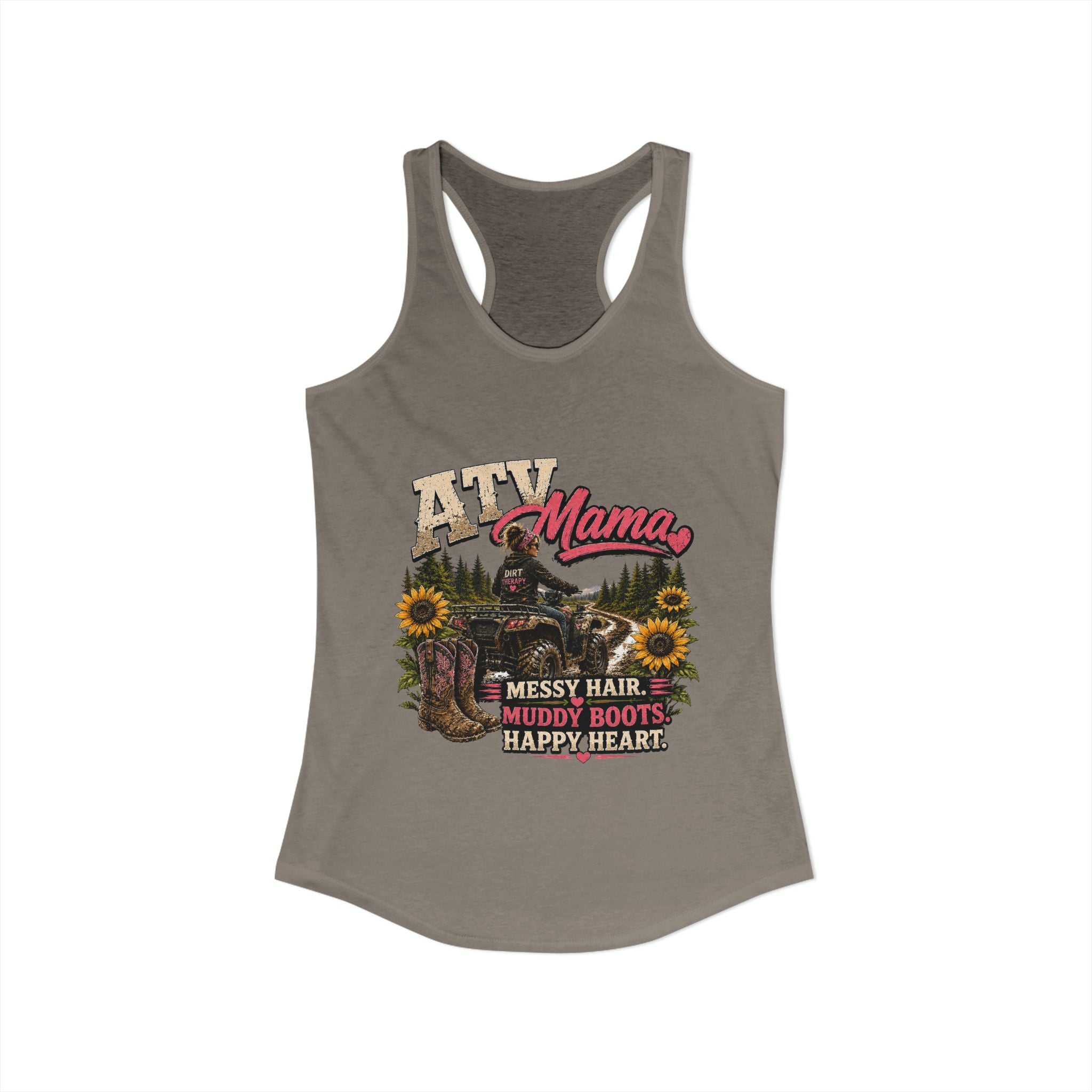 ATV Mama Women's Ideal Racerback Tank