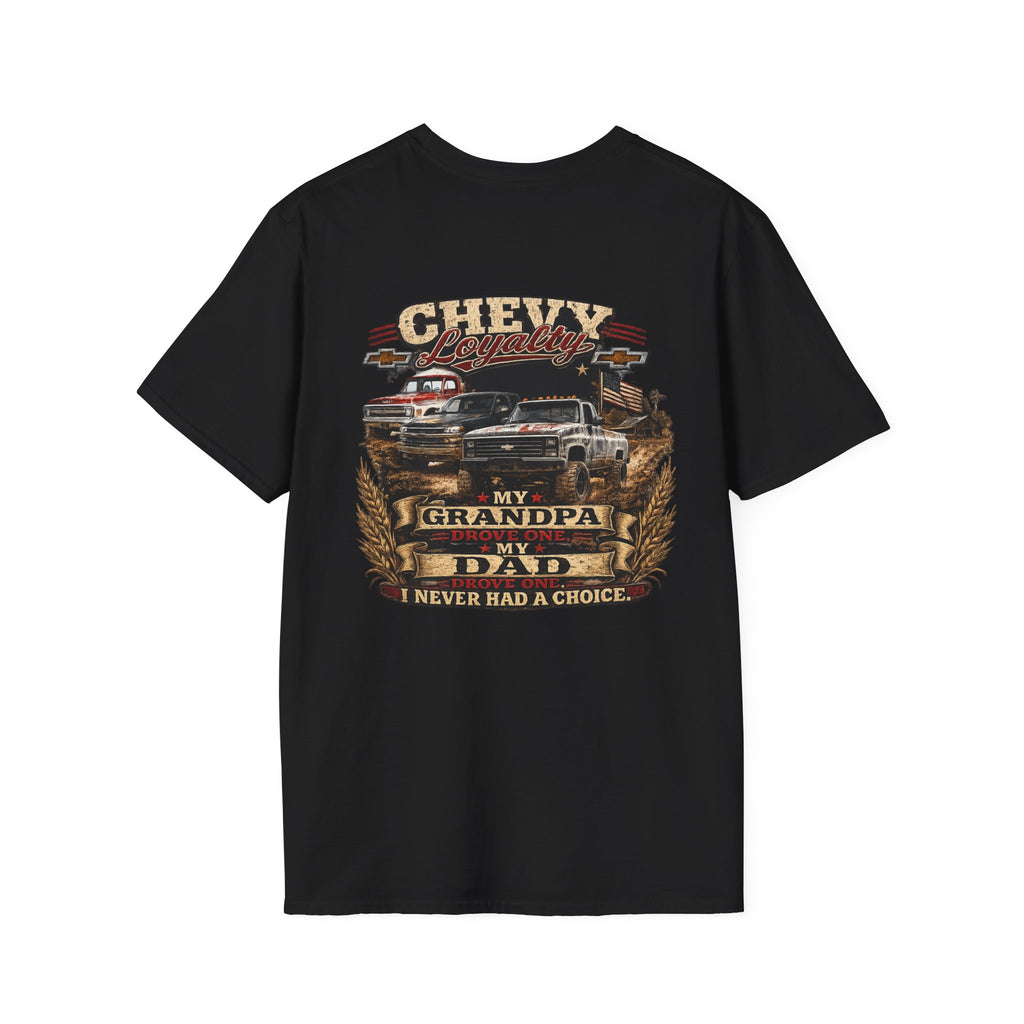 Chevy Loyalty Chevrolet K30 Vintage Patch T-Shirt — Retro Truck Owner Tee