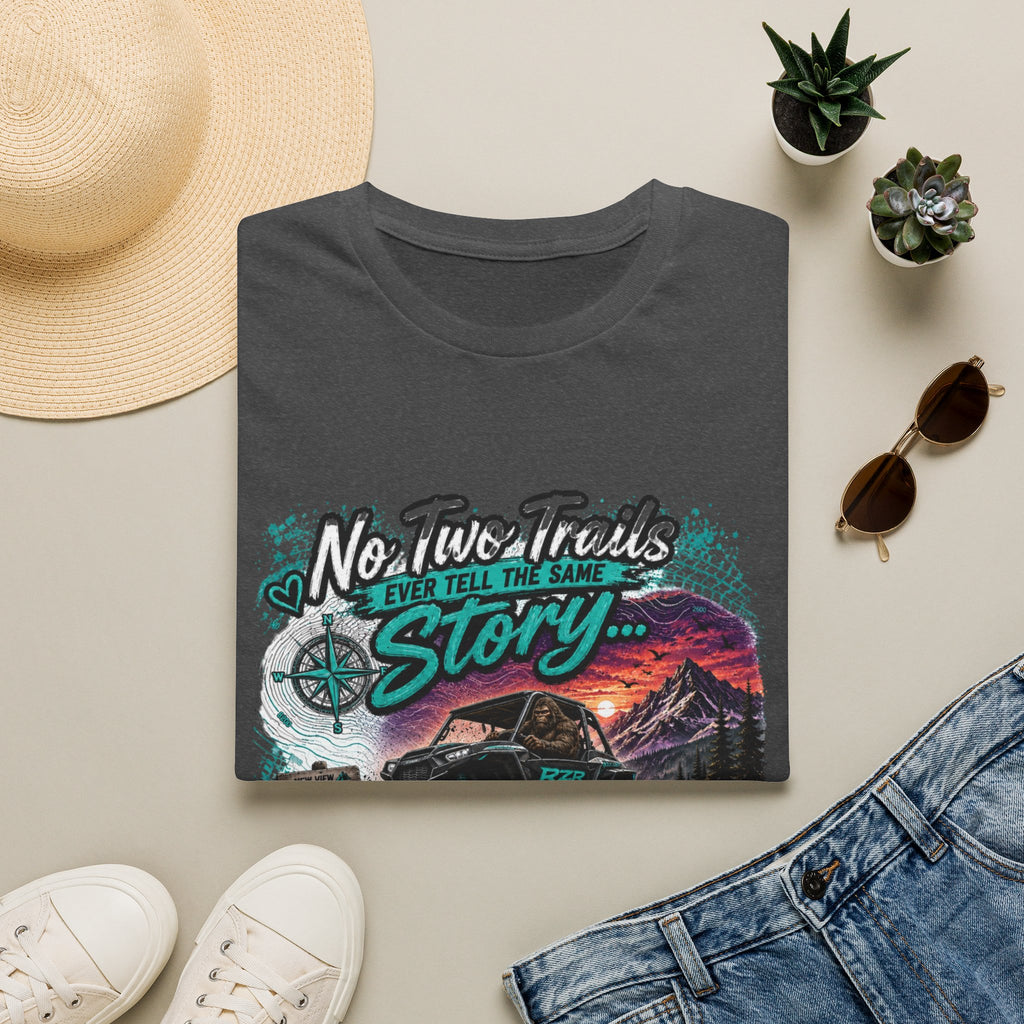 Adventure T‑Shirt — "No Two Trails Ever Tell the Same Story" Outdoor Graphic Tee