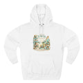 Summer Beach Vibes Hoodie — Surf, Seashells & Sun Graphic Hoodie
