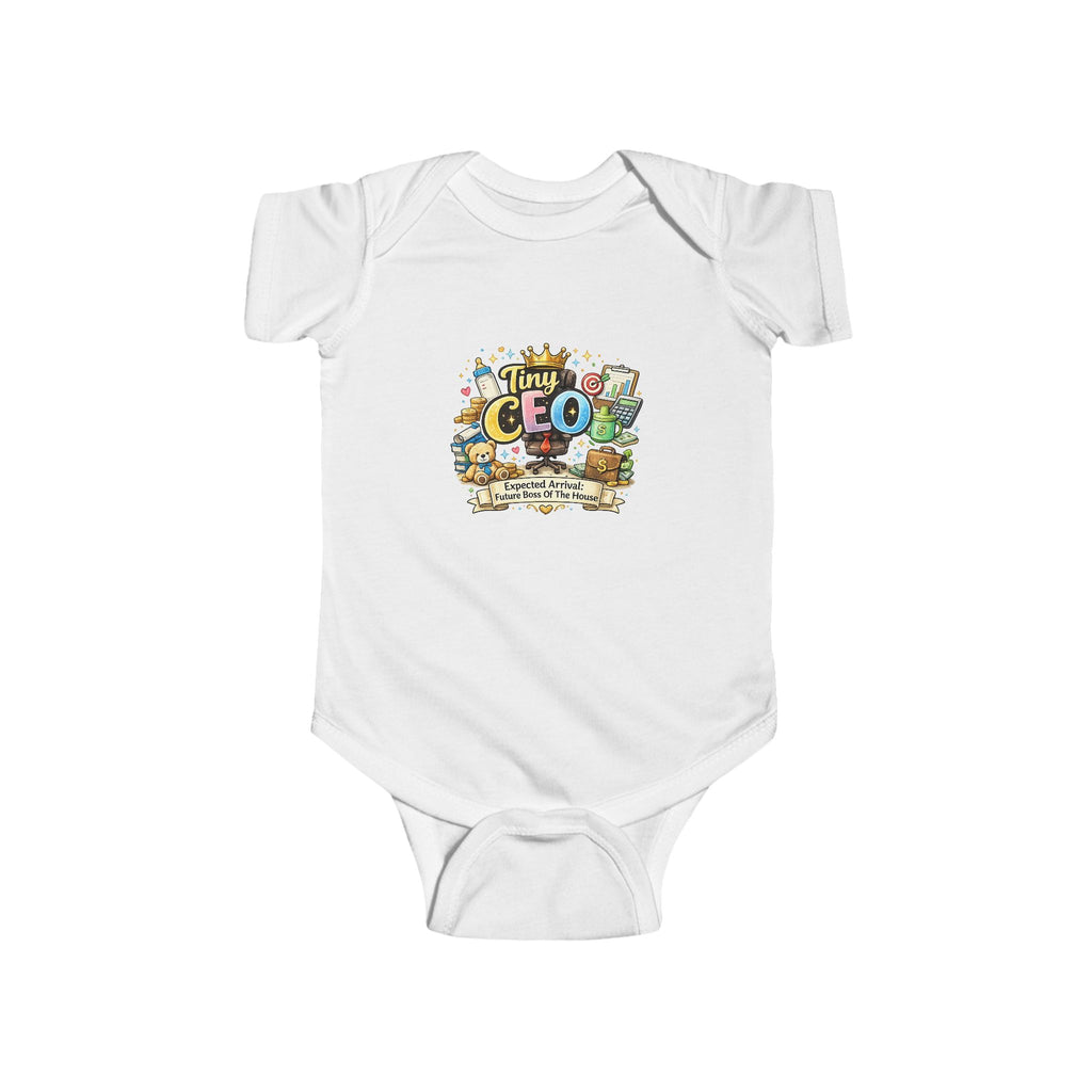 Tiny CEO Infant Fine Jersey Bodysuit