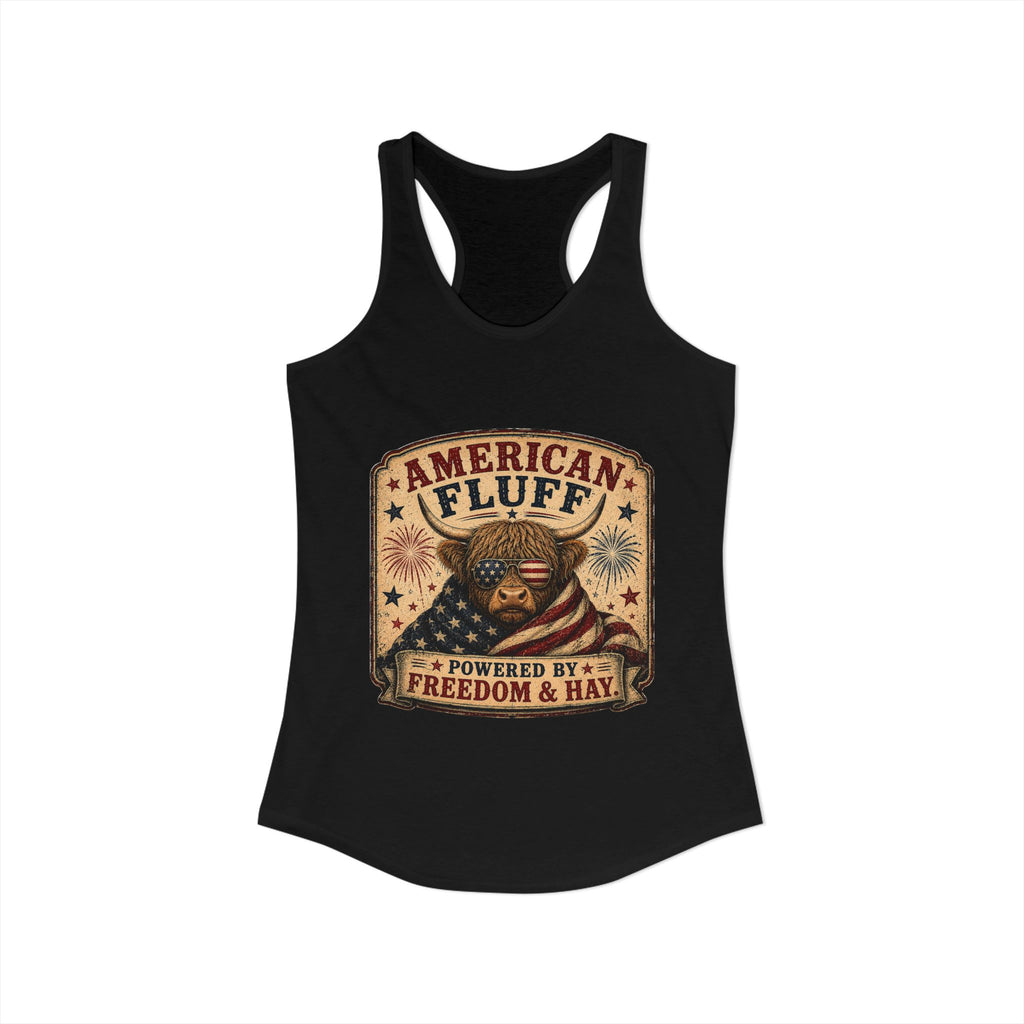 American Fluff Women's Ideal Racerback Tank