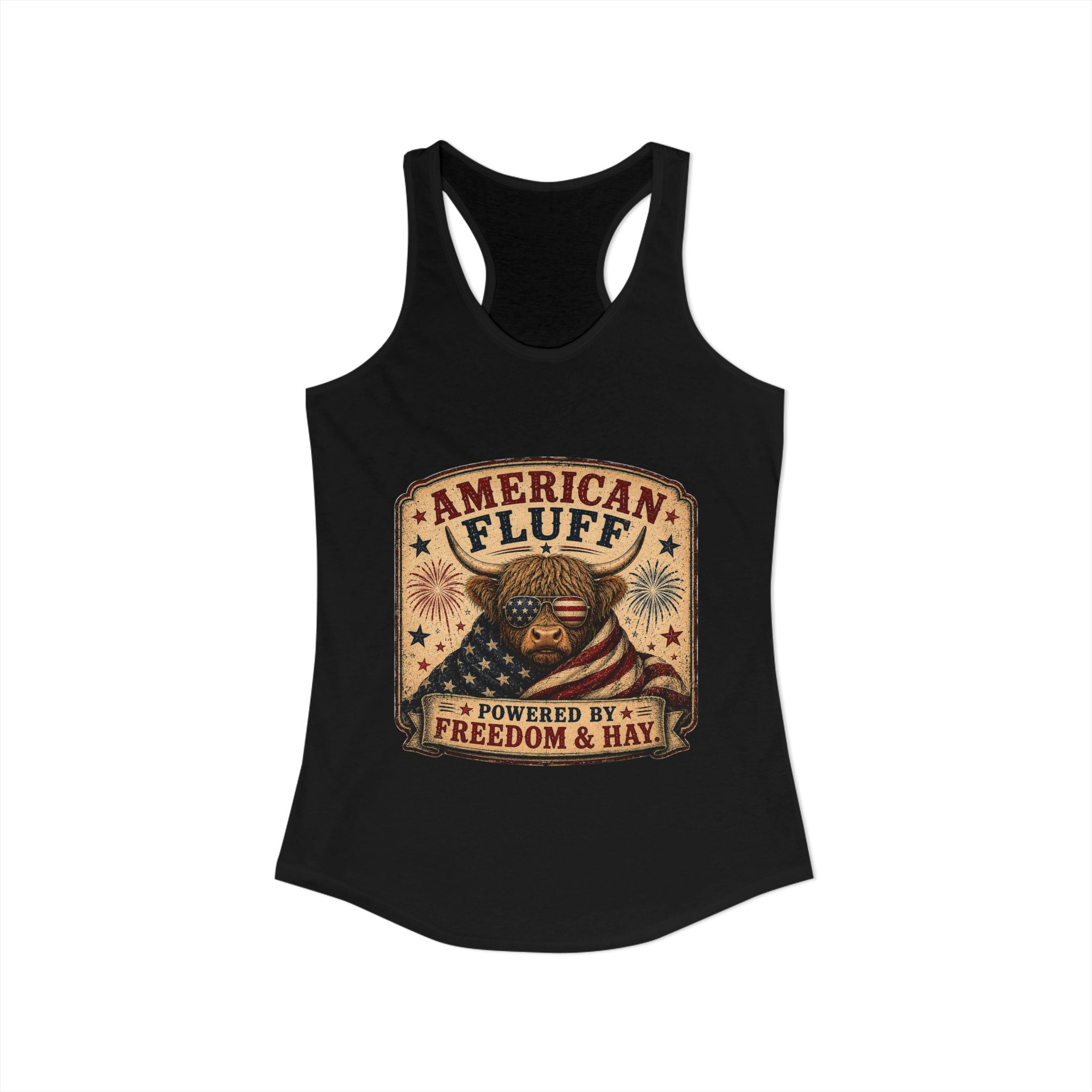 American Fluff Women's Ideal Racerback Tank